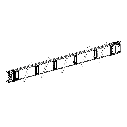 SCHNEIDER ELECTRIC - Canalis - Elemento rettilineo - 160 A - 5 m - 10 derivazioni