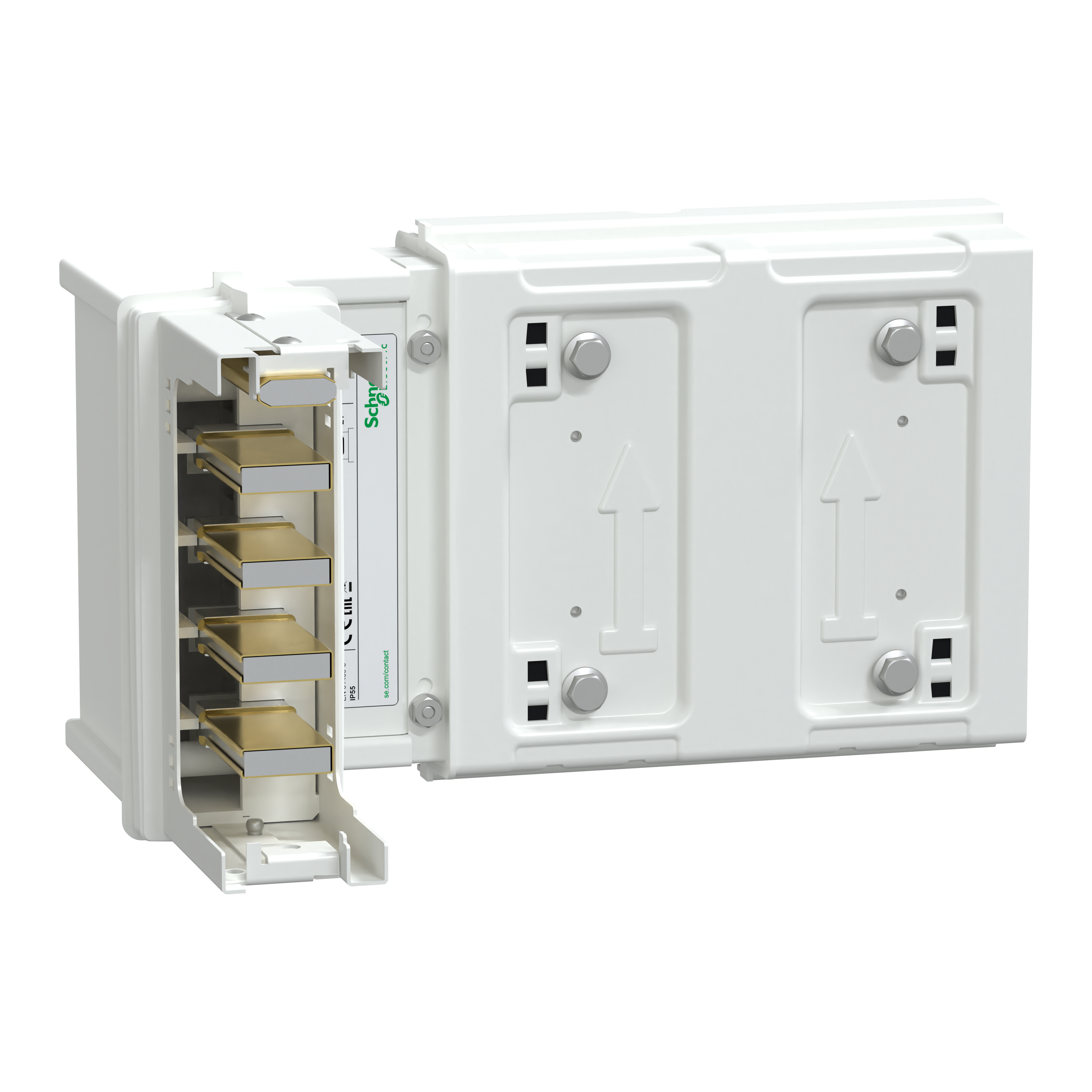 SCHNEIDER ELECTRIC - Angolare orizzontale 4 poli 400A KSA400DLC401