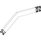 SCHNEIDER ELECTRIC - Angolare verticale pe esterno 4 poli 400A a misura angolare