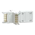 SCHNEIDER ELECTRIC - Canalis - Elemento a croce KSA400, alluminio, 400A, dimensioni fisse (A/B/C/D 165mm), 3L+N+PE, bianco RAL9001