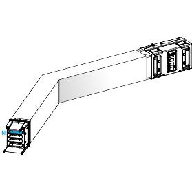 SCHNEIDER ELECTRIC - Zeta orizzontale 4 poli 630A a misura angolo speciale