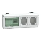 SCHNEIDER ELECTRIC - Condotto sbarre, Canalis, KSB, Unità di derivazione - 32 A - Vuota per prese alim. per KSB