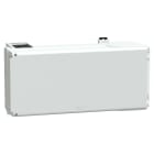 SCHNEIDER ELECTRIC - Cassetta di derivazione Canalis KS con fusibili a vite Diazed E33 63 A 3L+PEN con isolatore IP55 RAL9001 (fornito senza fusibile)
