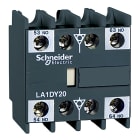 SCHNEIDER ELECTRIC - TeSys D - Blocco contatti ausiliari - 1 NO + 1 NC – morsetti a vite LA1DX11