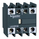 SCHNEIDER ELECTRIC - Auxiliary contact block, TeSys Deca, 2NO(sealed), front mounting