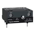 SCHNEIDER ELECTRIC - Electronic timer module, type on delay 25...500s, 24...250V DC/AC LA4DT4U