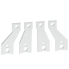 SCHNEIDER ELECTRIC - Terminale adattatore per morsettiera contattori TeSys Giga 4P LC1G115-225, 35-45 mm