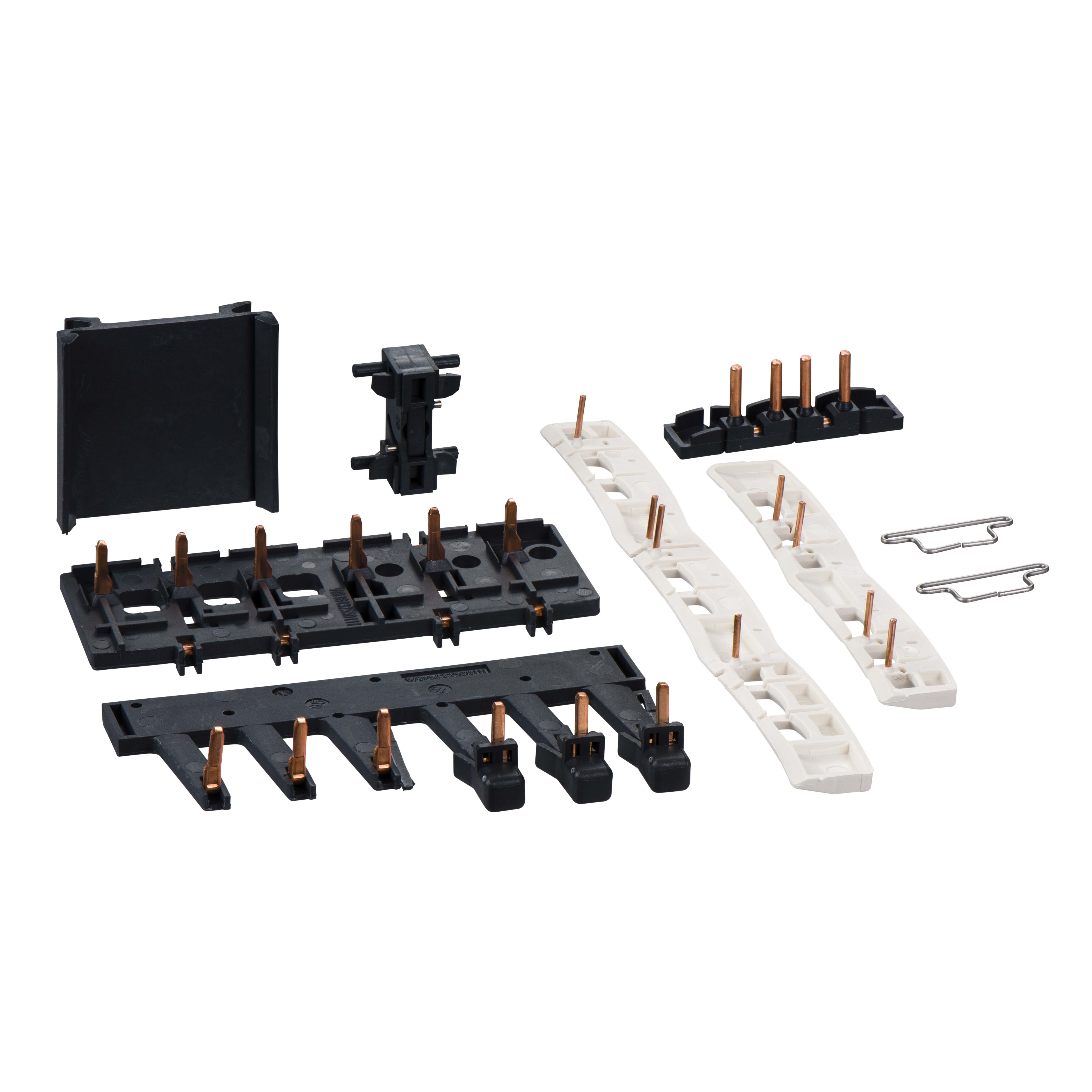 SCHNEIDER ELECTRIC - Kit for star delta starter assembling, for 2 x contactors LC1D25-D38 and star LC1D09-D18, without timer block