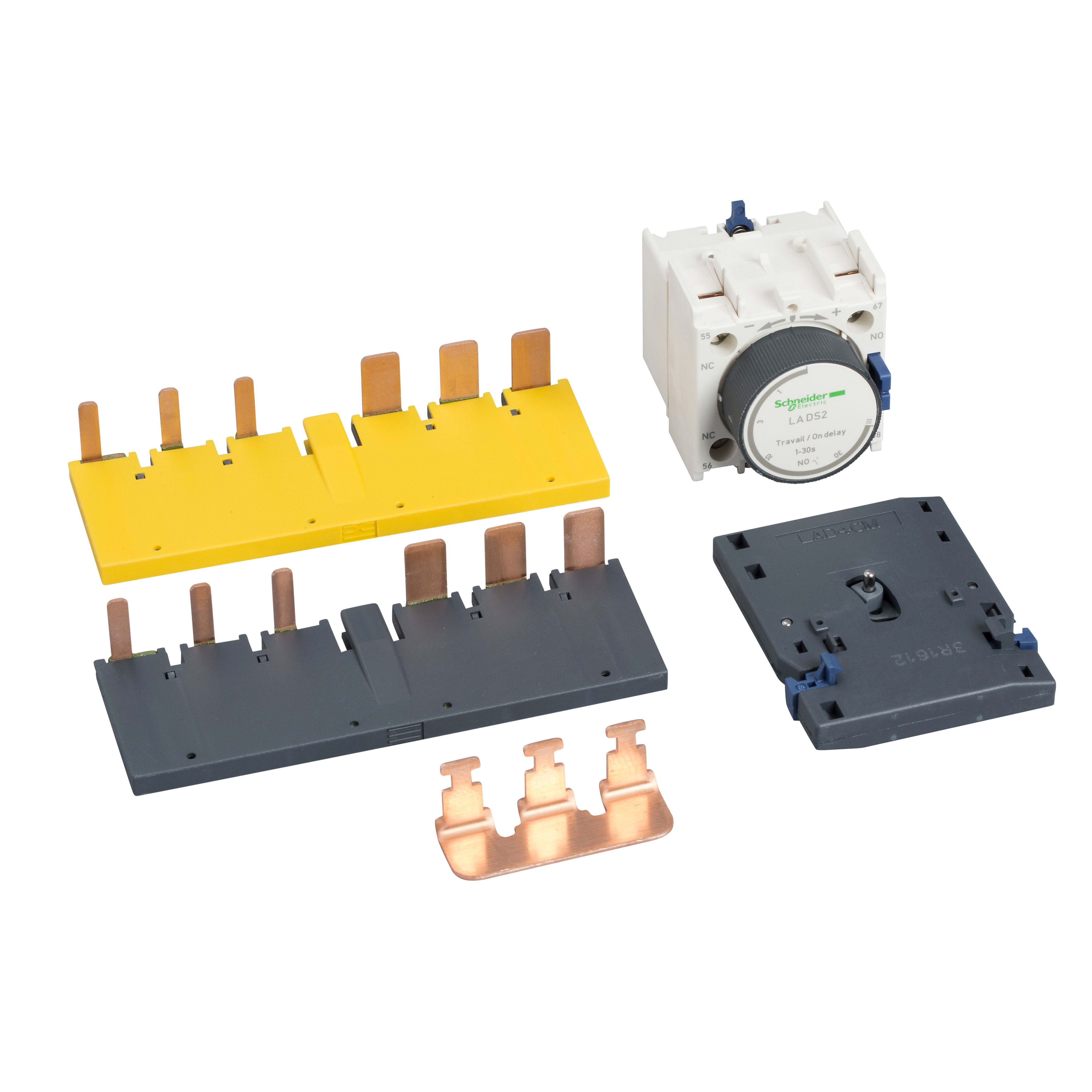 SCHNEIDER ELECTRIC - Kit di montaggio LAD9 - Per LC1D40A-D50A-D65A-D80A LAD9SD3