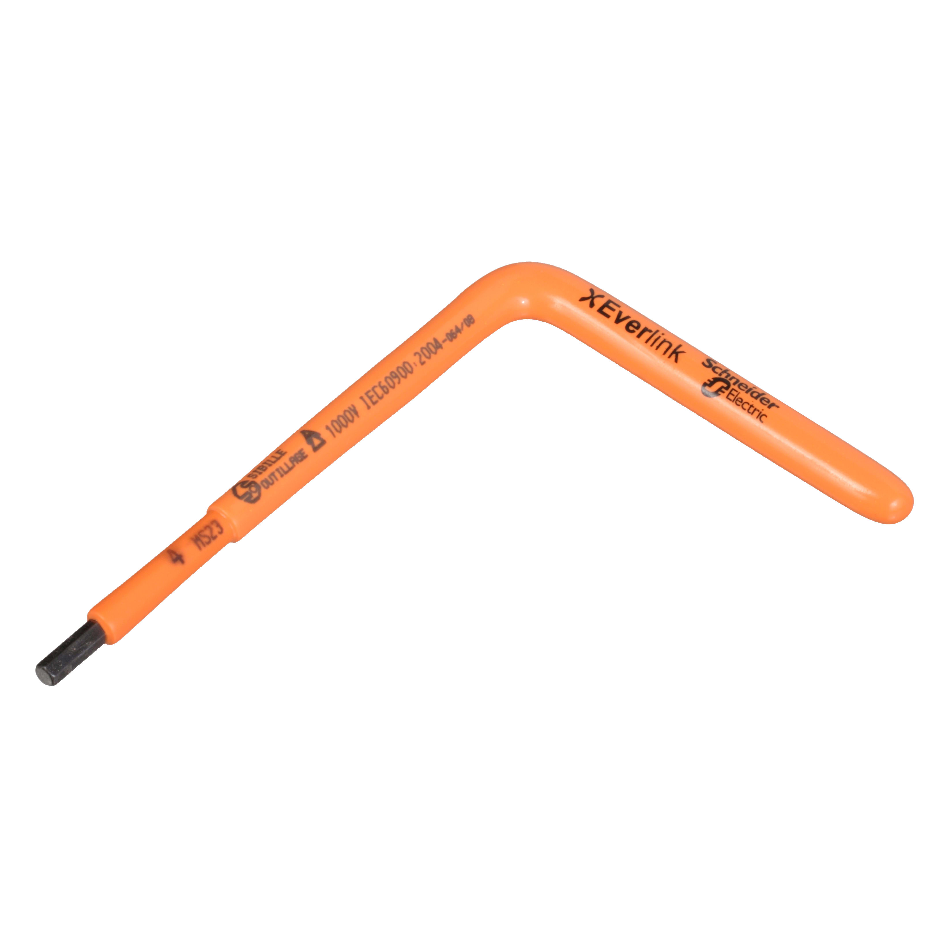 SCHNEIDER ELECTRIC - TeSys Deca &TeSys GV3, size 4 insulated Allen key, 1000 V