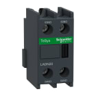 SCHNEIDER ELECTRIC - Blocco contatti ausiliari TeSys - 2 NO - Morsetti a vite LADN20