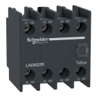 SCHNEIDER ELECTRIC - Blocco contatti ausiliari, TeSys Deca, 2NA+2NC, morsetti a vite LADN22R