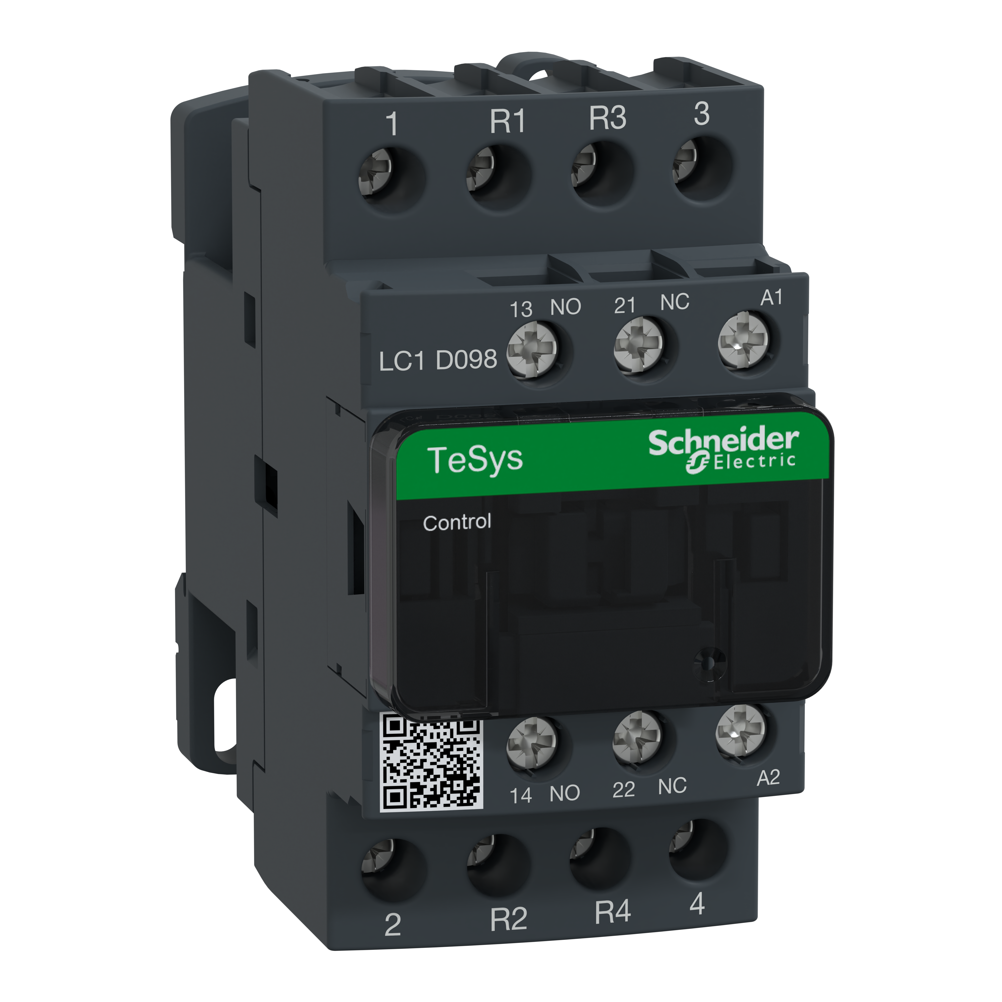 SCHNEIDER ELECTRIC - Contattore TeSys LC1D - 4 poli (2NO + 2NC) - AC1 440V 20 A - 230 V AC