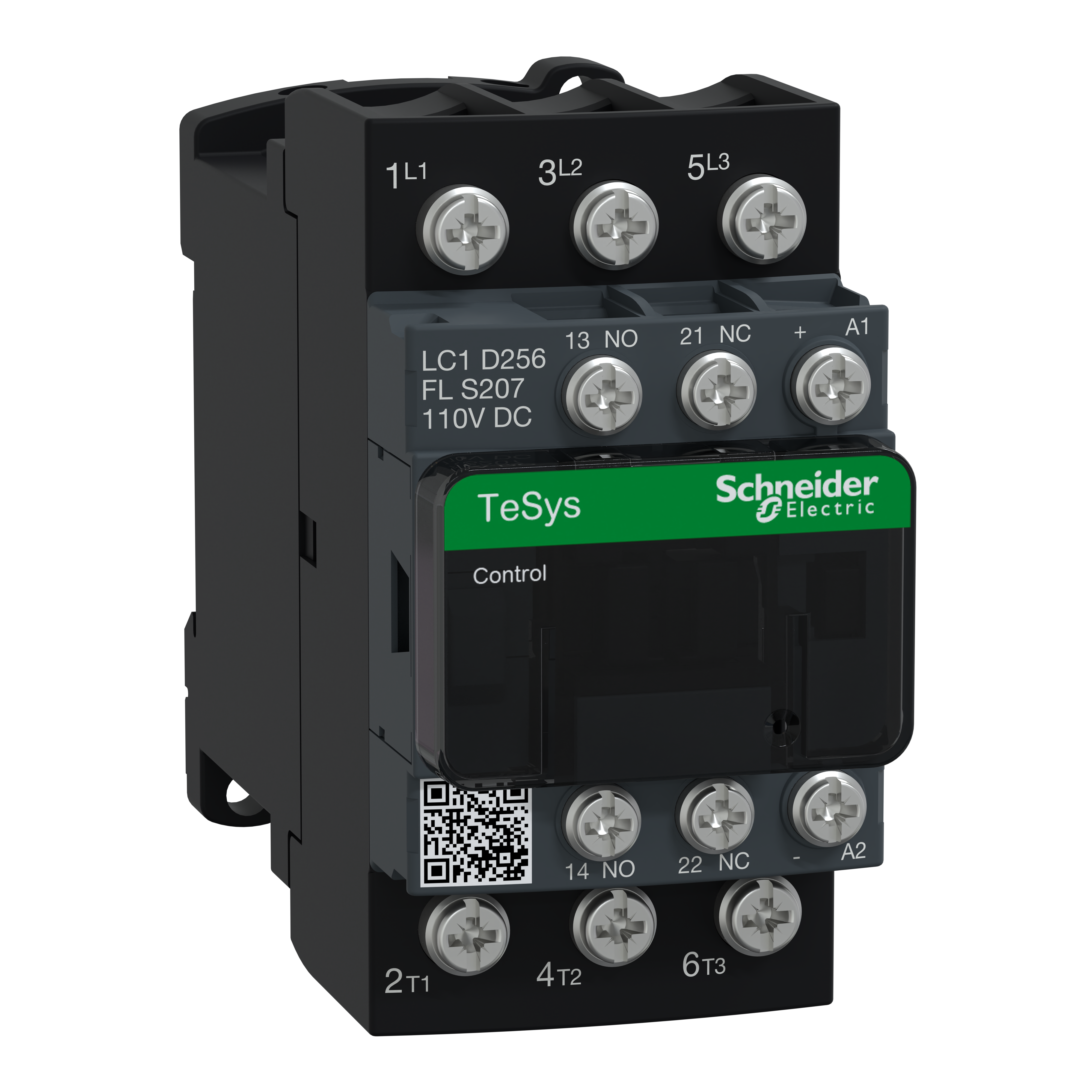SCHNEIDER ELECTRIC - Contattore TeSys LC1D 25A 110 vcc ba , capicorda ad occhiello , per ferroviario