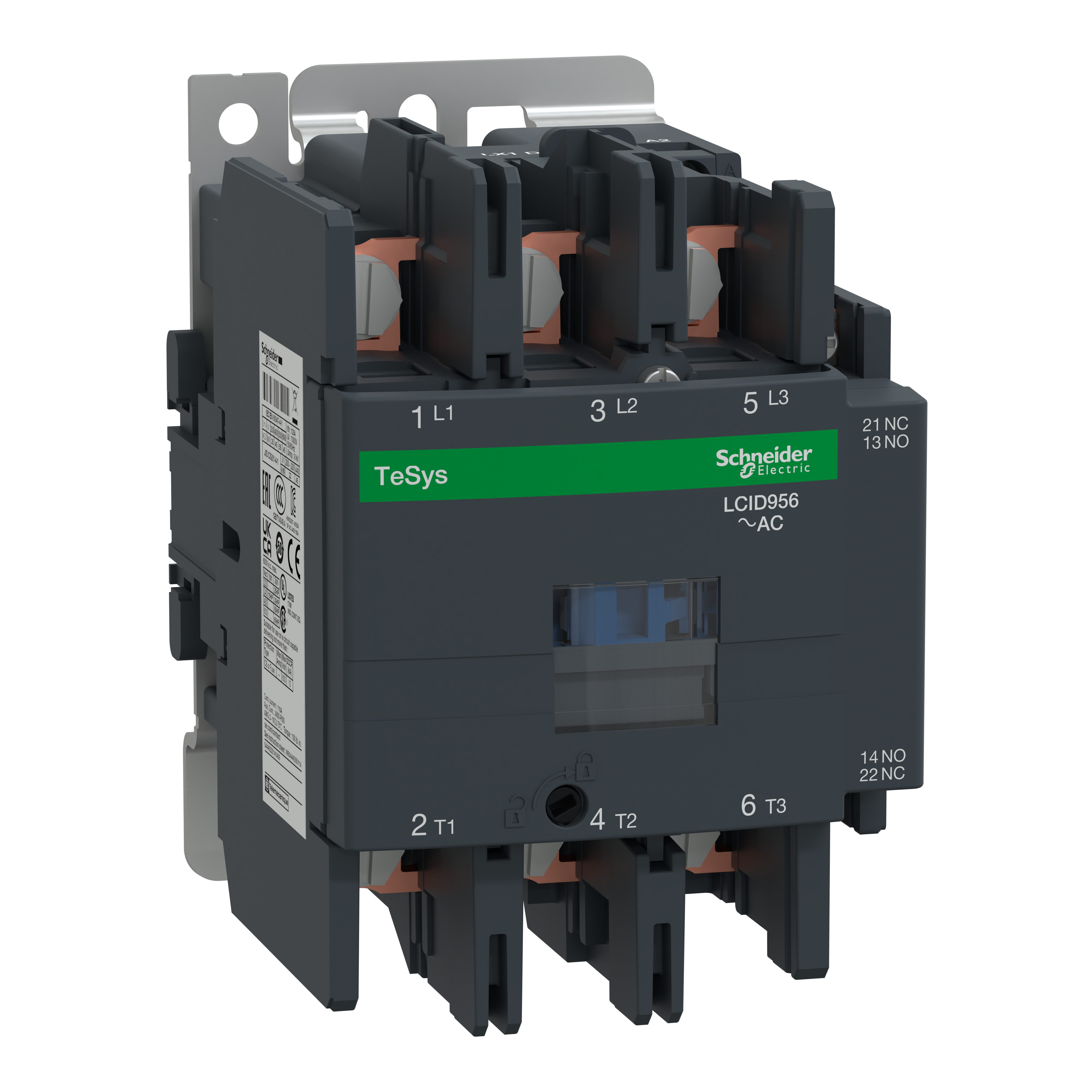 SCHNEIDER ELECTRIC - Contattore TeSys LC1-D - 3 poli - CA-3 440V 95 A - Bobina 110 V CA