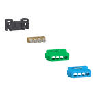 SCHNEIDER ELECTRIC - Kit morsettiera Linergy, 4 fori, 2x16 mm² + 2x10 mm², terra o neutro LGYT2A04
