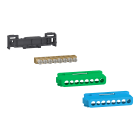 SCHNEIDER ELECTRIC - Kit morsettiera Linergy, 8 fori, 4x16 mm² + 4x10 mm², terra o neutro LGYT2A08