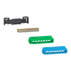 SCHNEIDER ELECTRIC - Kit morsettiera Linergy, 8 fori, 4x16 mm² + 4x10 mm², terra o neutro LGYT2A08