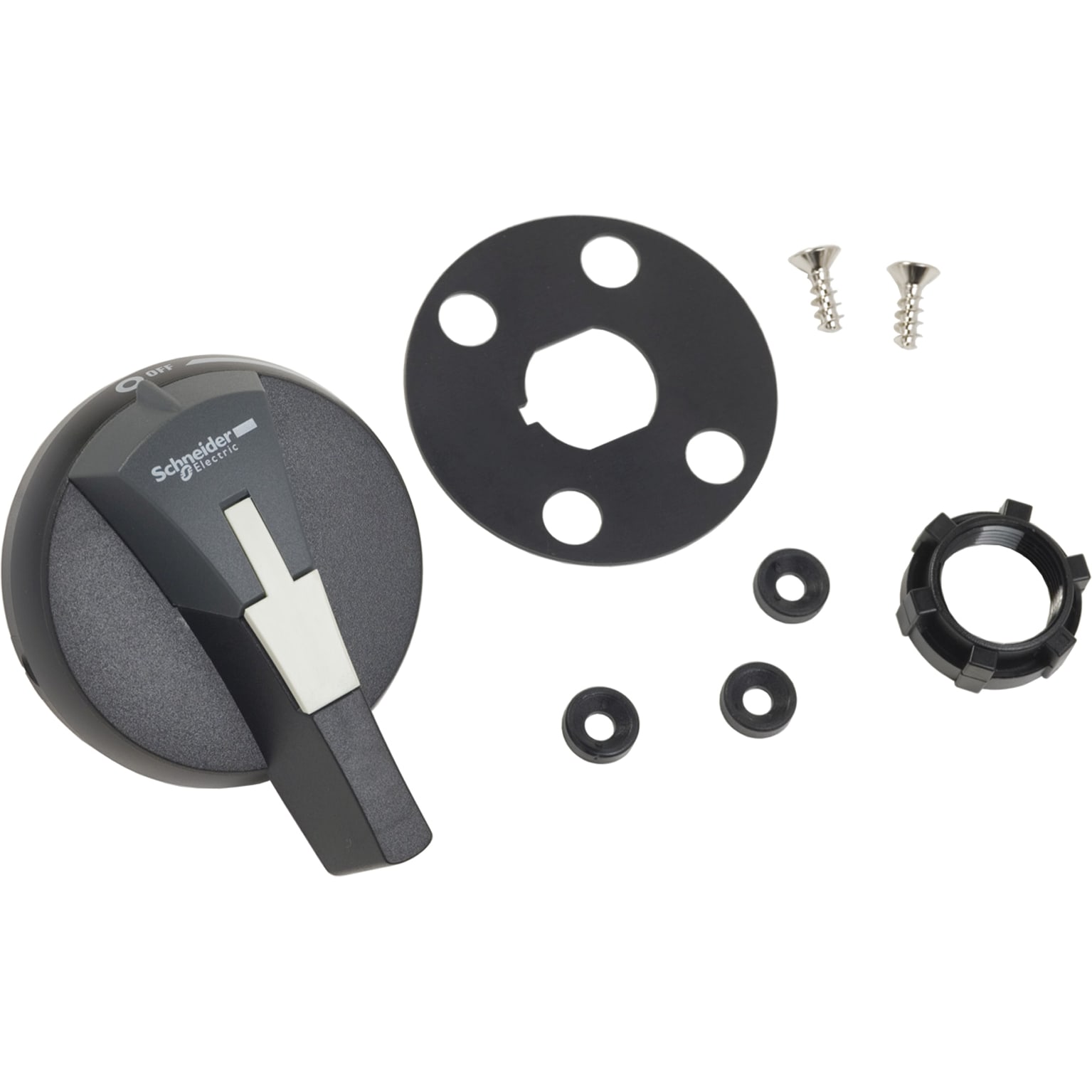 SCHNEIDER ELECTRIC - Manopola frontale nera 4, 4 per Compact