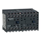 SCHNEIDER ELECTRIC - Teleinvertitore, TeSys K, 3P, AC-3/AC-3e,440V 9A, 1NC,bobina bobina 24V DC, pin saldati
