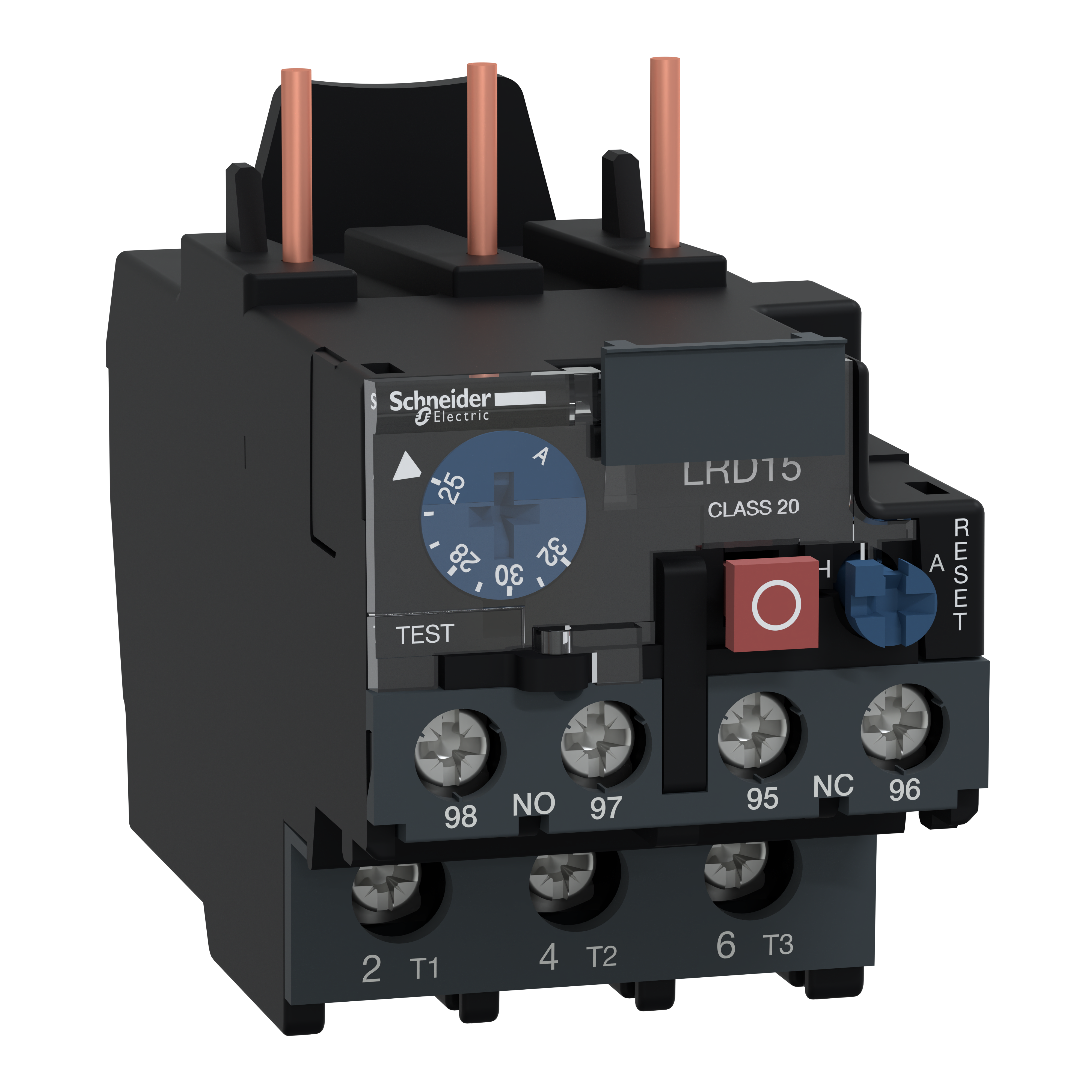 SCHNEIDER ELECTRIC - Relè sovraccarico termico per motore TeSys - 25...3 A - Classe 20A