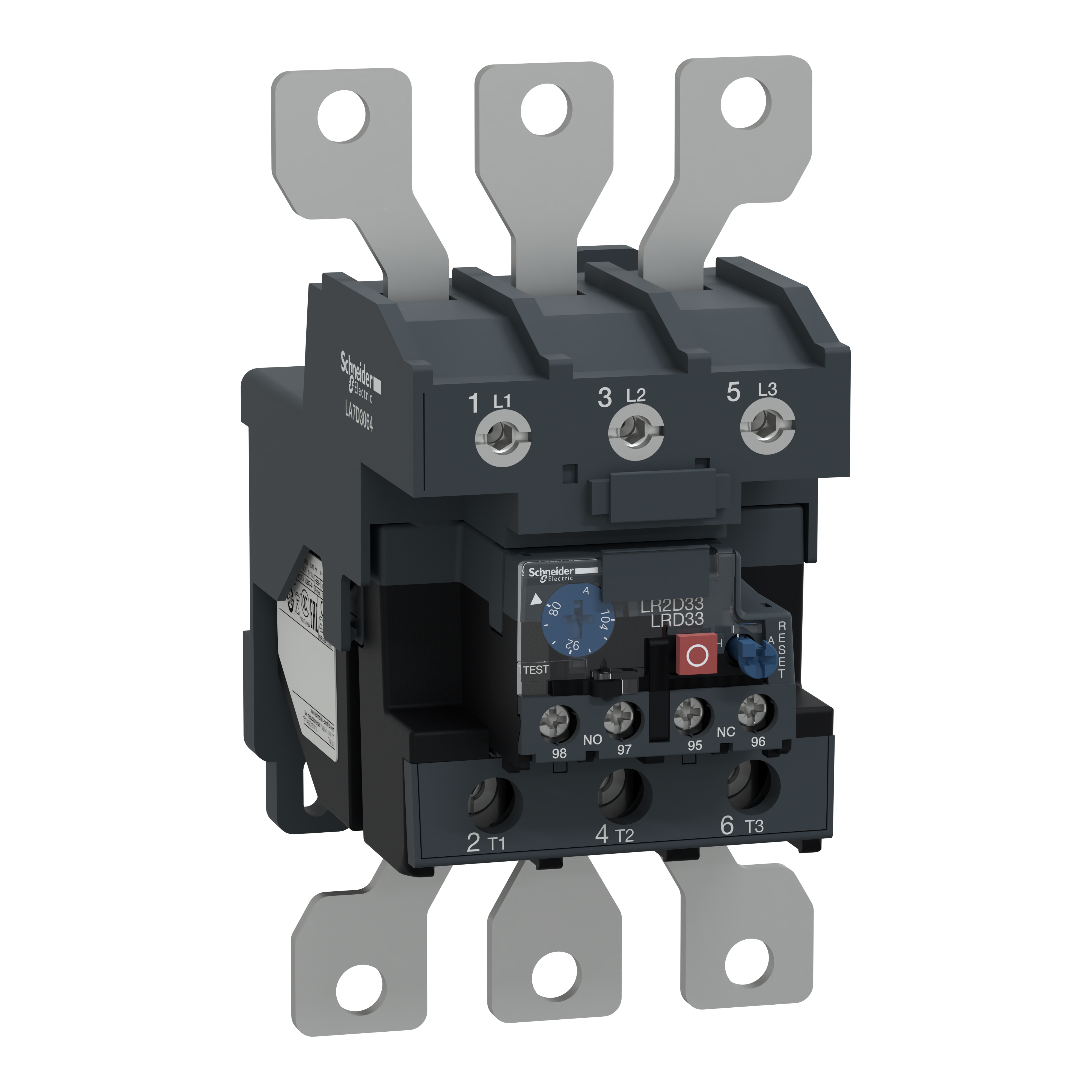 SCHNEIDER ELECTRIC - Relè sovraccarico termico per motore TeSys - 80...104 A - Classe 10A