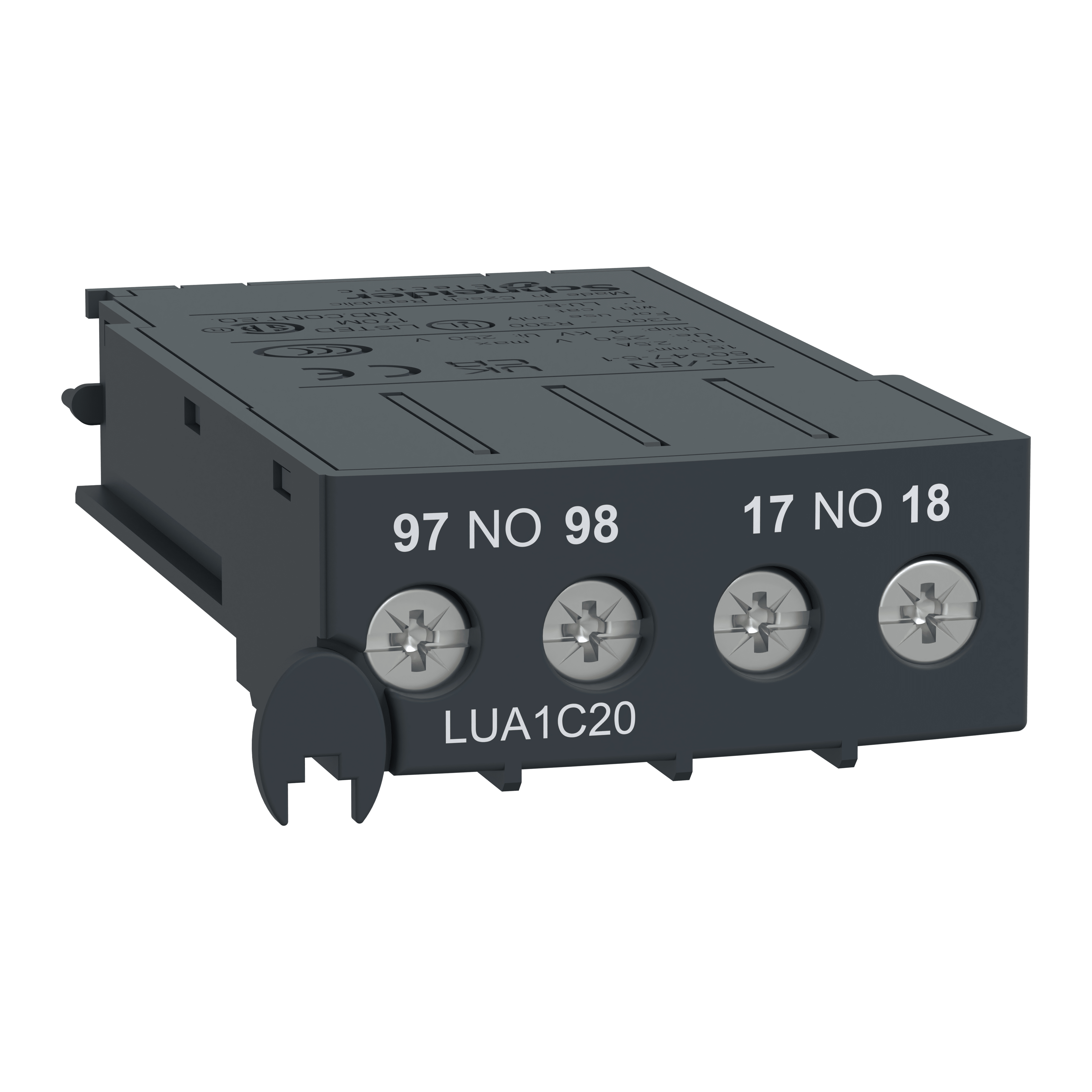 SCHNEIDER ELECTRIC - Contatti segnalazione LUA - 1NO + 1NO LUA1C20