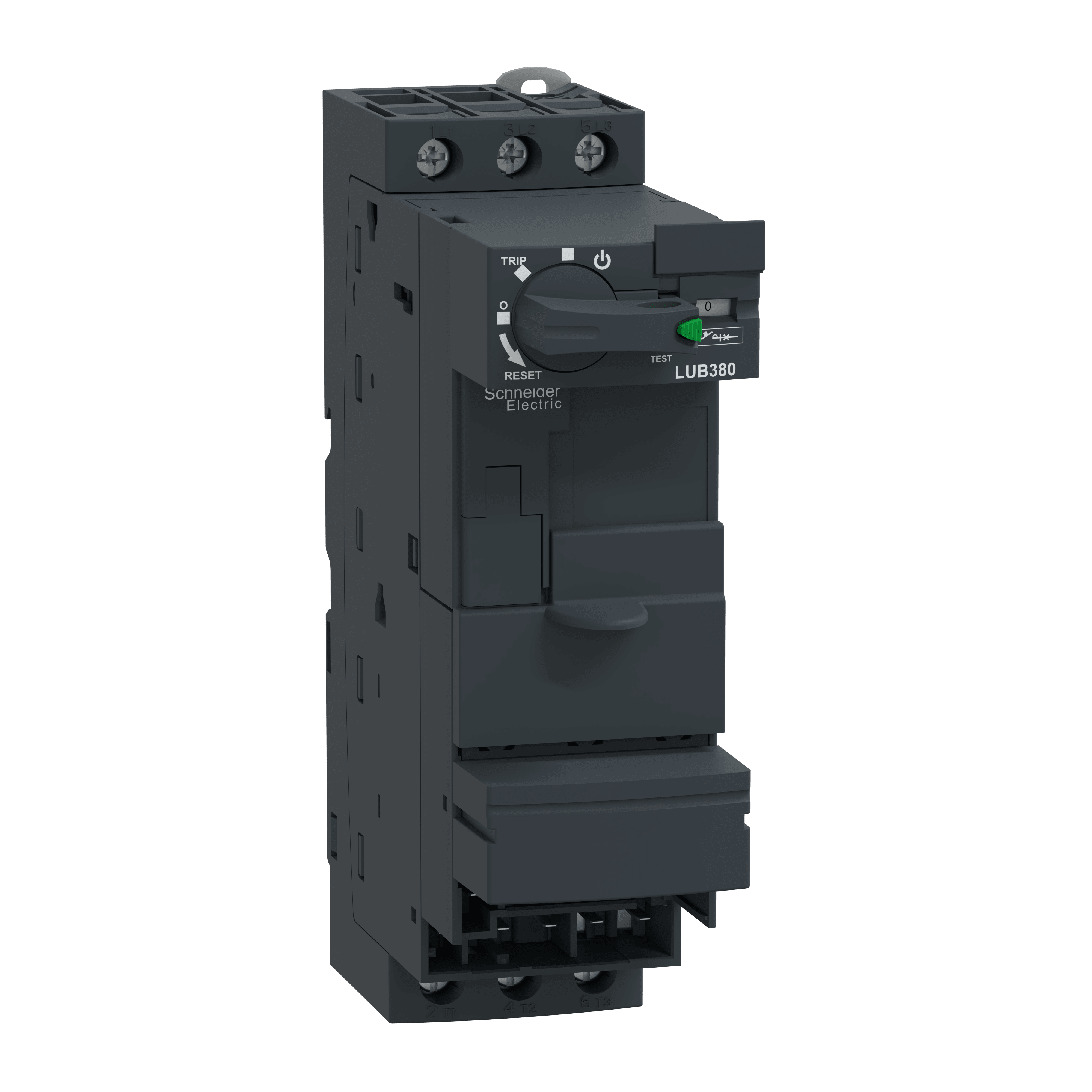 SCHNEIDER ELECTRIC - Base di potenza non reversibile, TeSys Ultra, 3P, 1NA + 1NC, 38 A, 690 V, base di potenza avanzata