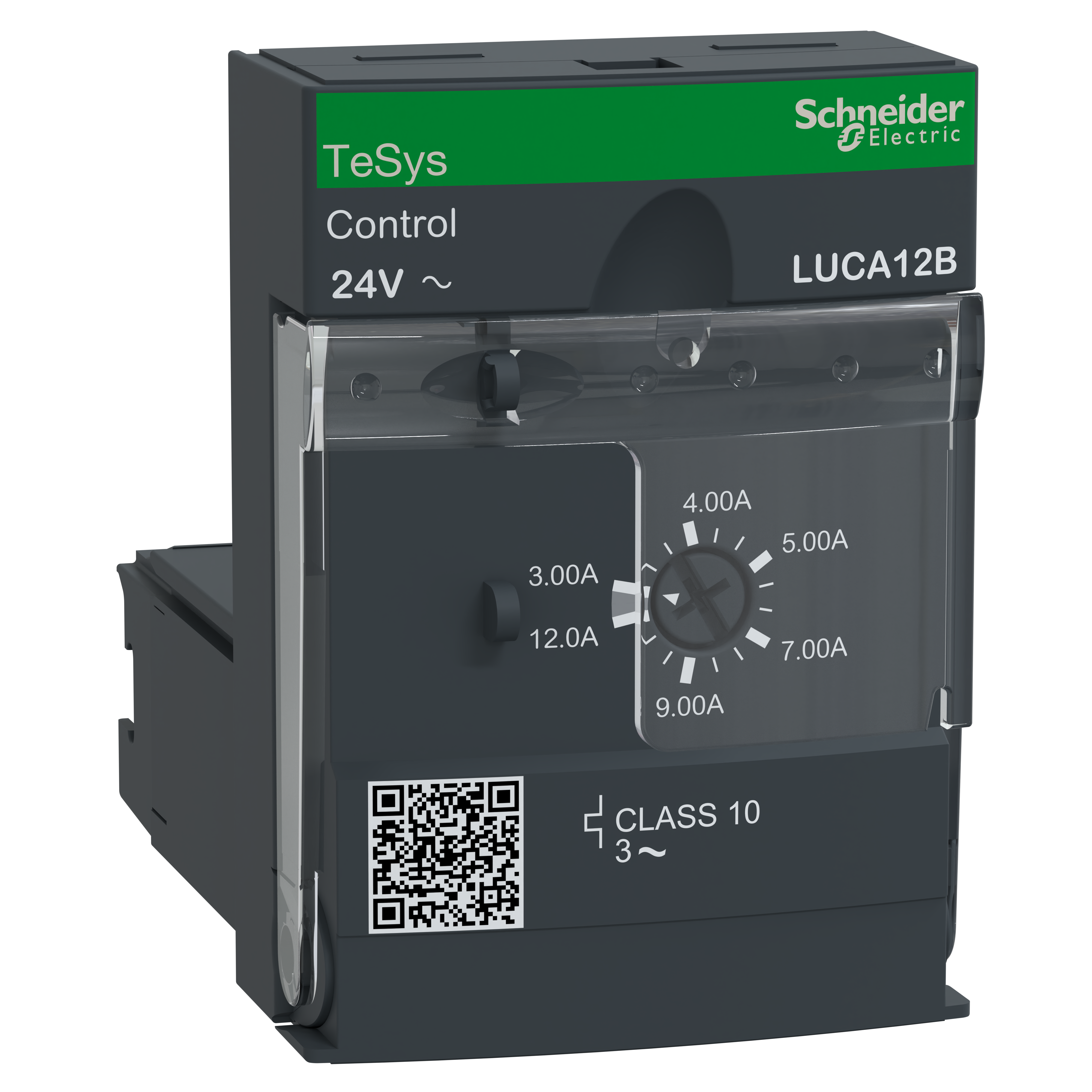 SCHNEIDER ELECTRIC - Unità di controllo standard LUCA - Classe 10 - 3...12 A - 24 V CA LUCA12B