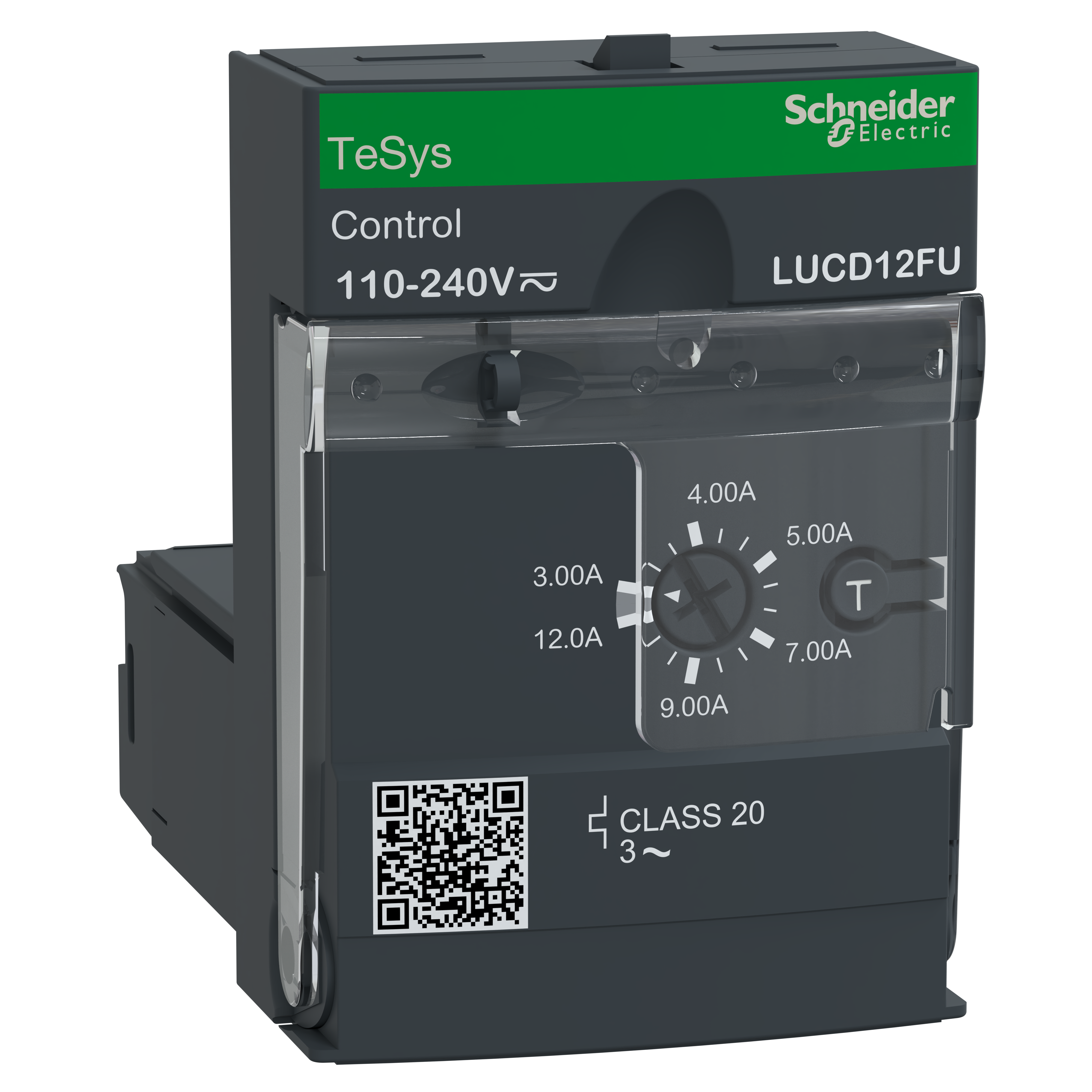 SCHNEIDER ELECTRIC - Unità di controllo avanzata LUCD - Classe 20 - 3...12 A - 110...220 V CC/CA LUCD12FU