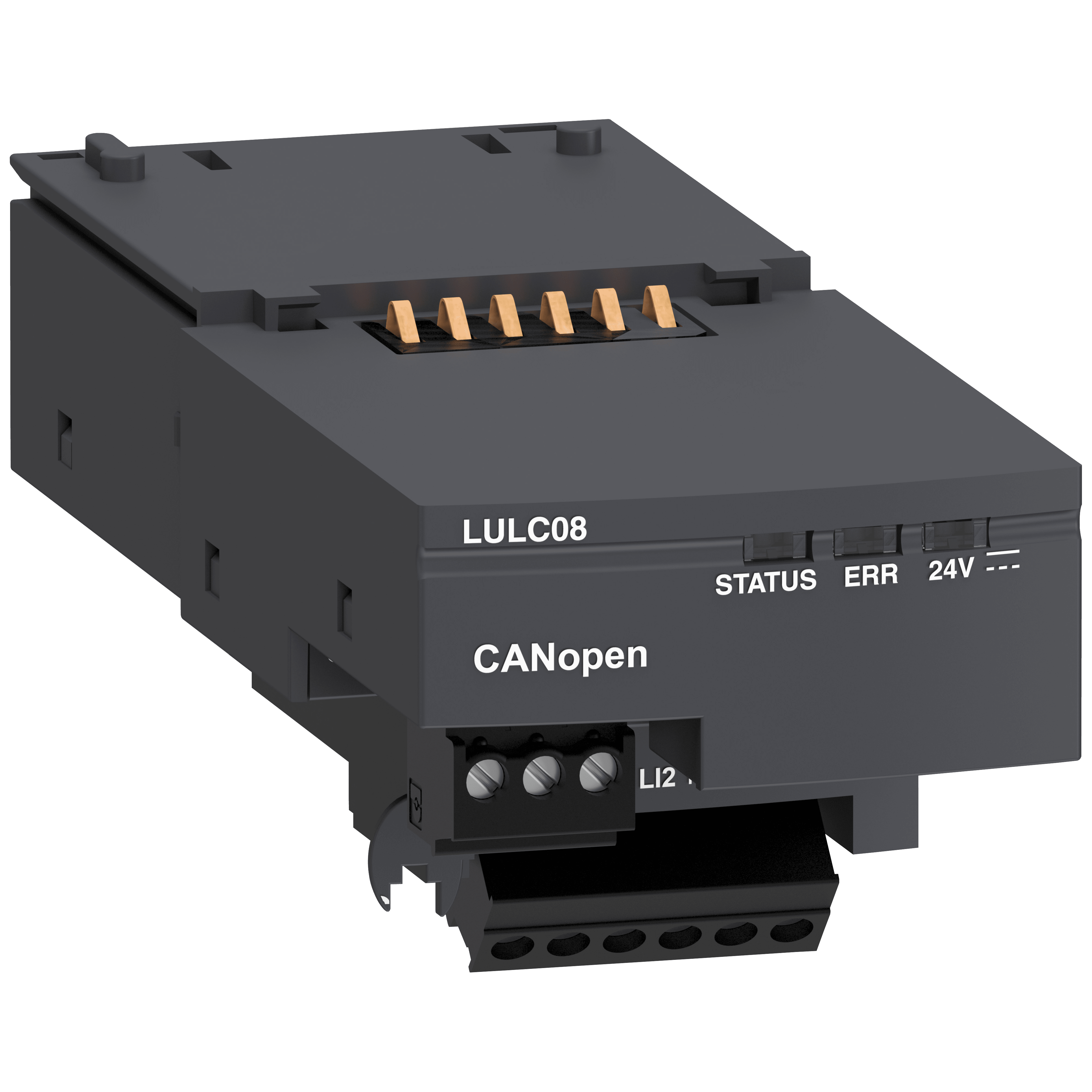 SCHNEIDER ELECTRIC - Modulo comunicazione CANopen - Per TeSys U - 24 V CC LULC08