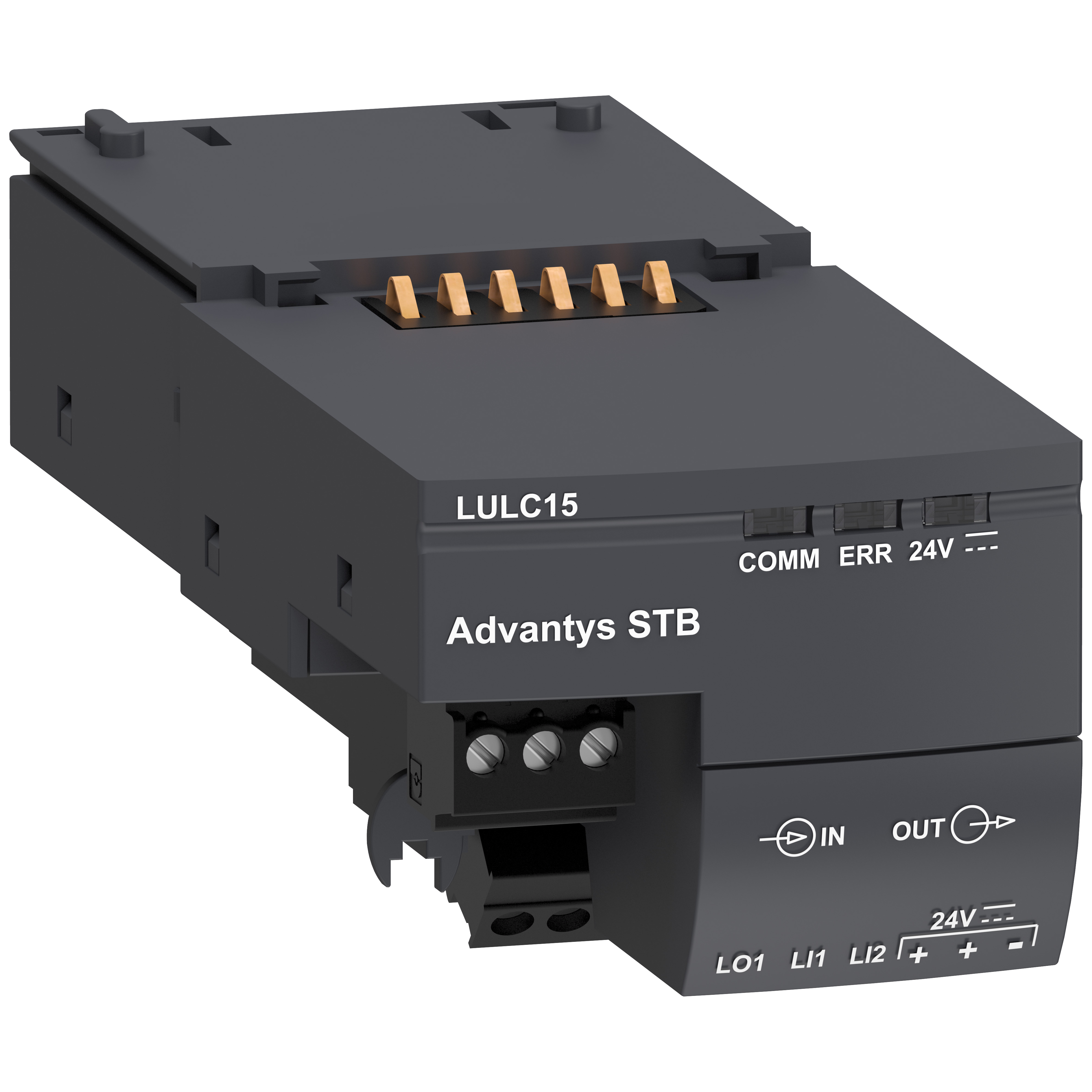 SCHNEIDER ELECTRIC - Modulo comunicazione Advantys STB - Per TeSys U - 24 V CC LULC15