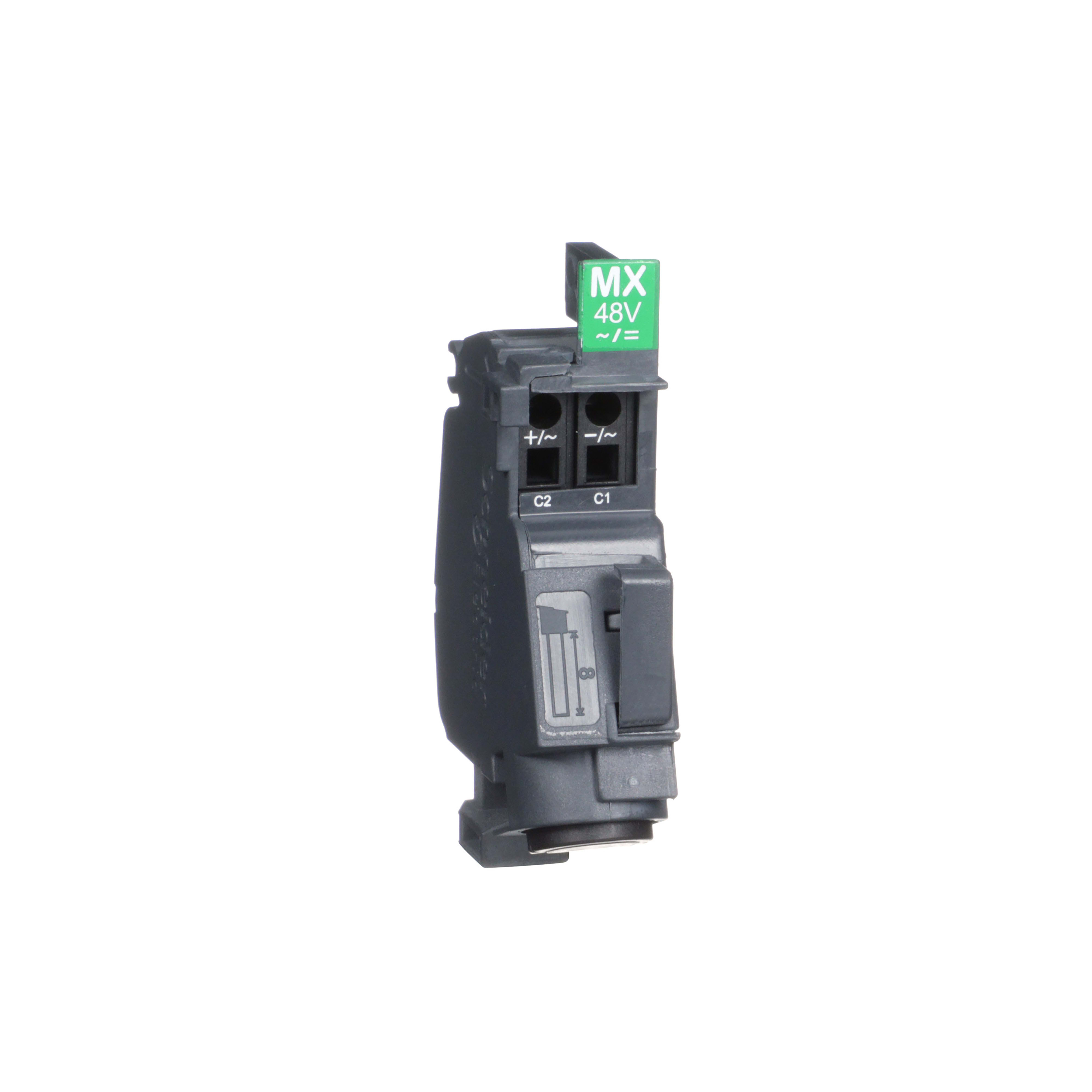 SCHNEIDER ELECTRIC - Bobina a lancio di corrente MX 48 Vca 50/60 Hz - 48 Vcc