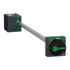 SCHNEIDER ELECTRIC - Manovra rotativa laterale, ComPacT NSXm, manovra nera, lunghezza albero da 45 mm a 480mm, IP54