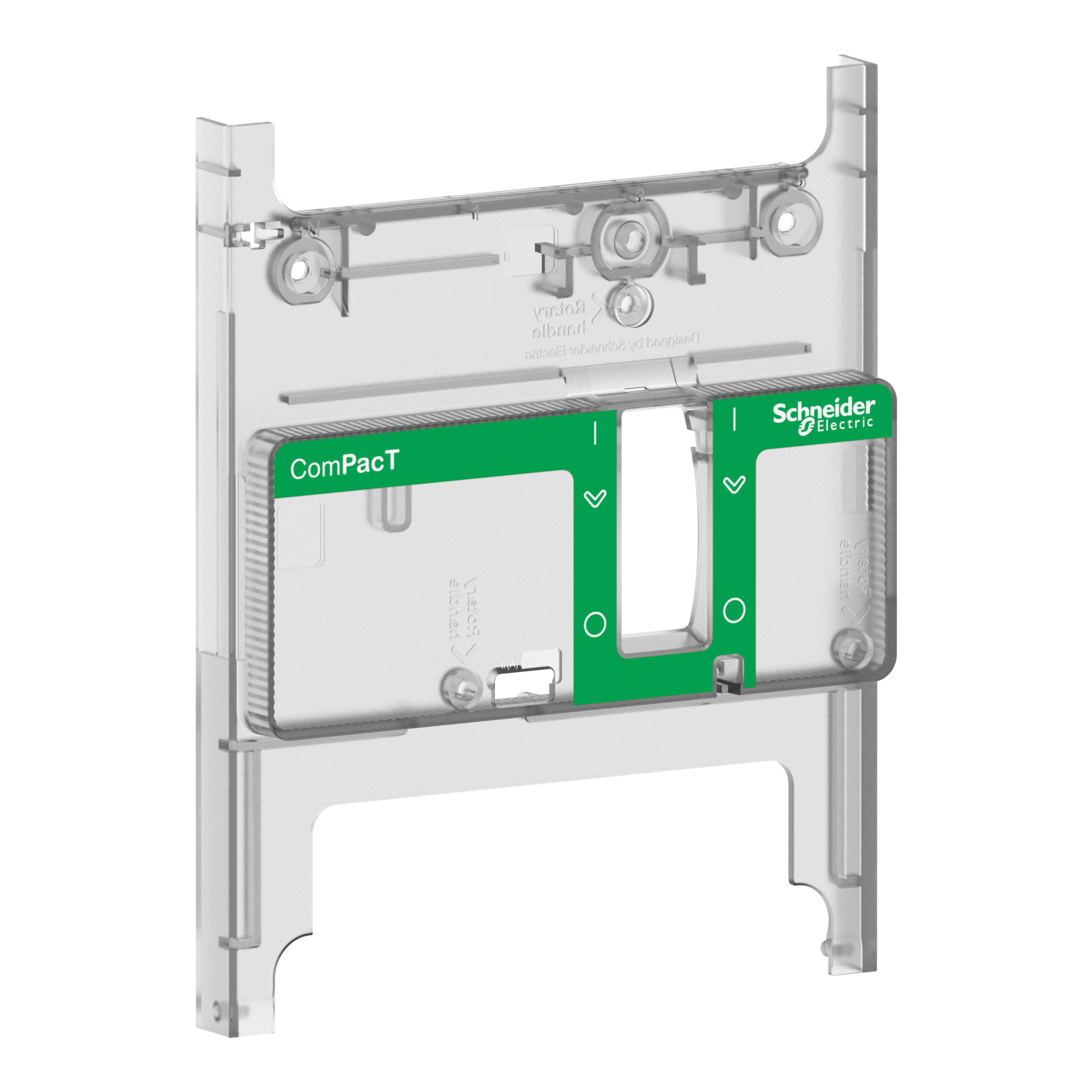 SCHNEIDER ELECTRIC - Coperchio anteriore, interruttori e sezionatori ComPacT NSXm, 4 poli, IP40, parte di ricambio