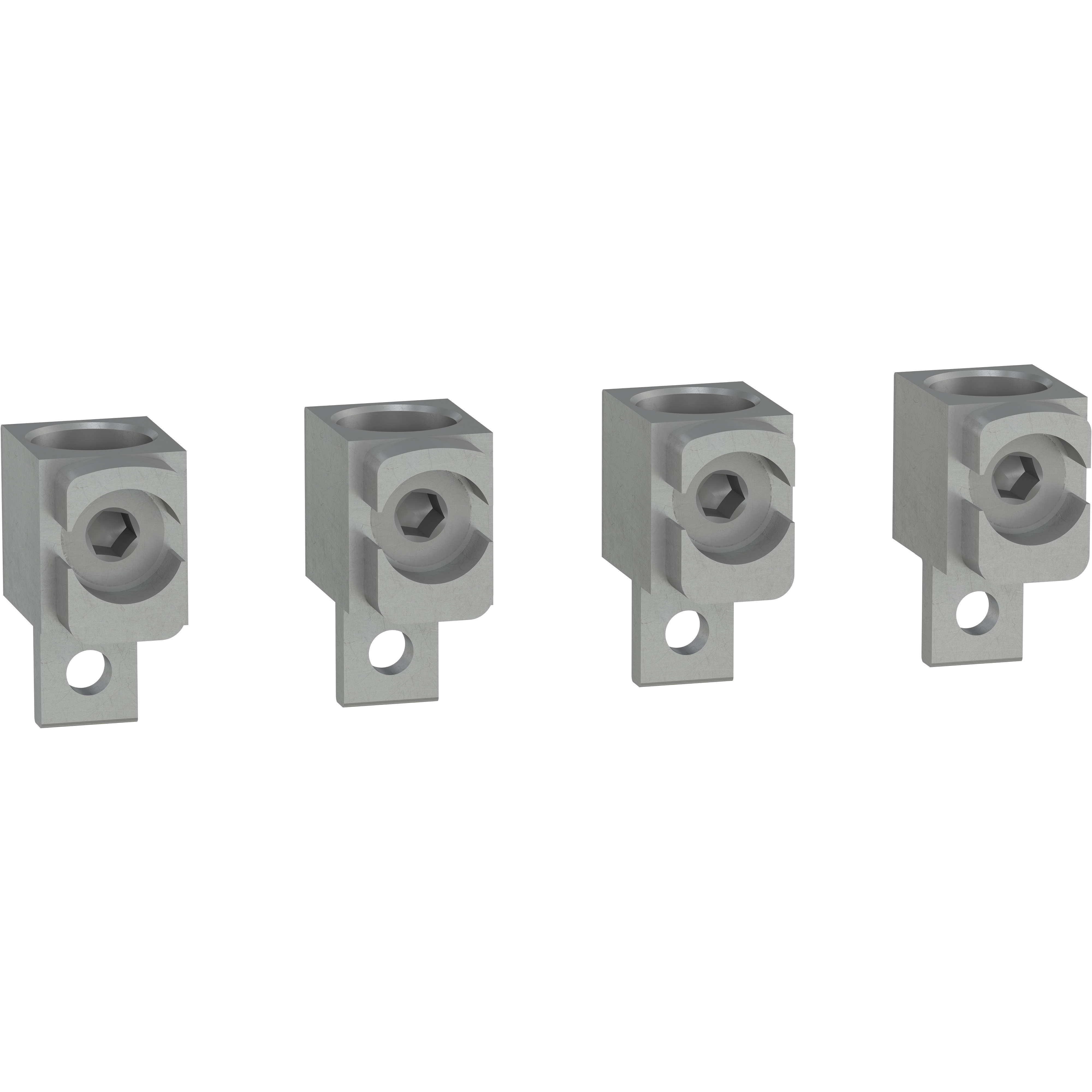 SCHNEIDER ELECTRIC - Accessorio, ComPacT NSX, Morsetto Cavi, 120-240mm, q.tà 4pz, NSX100 / 250