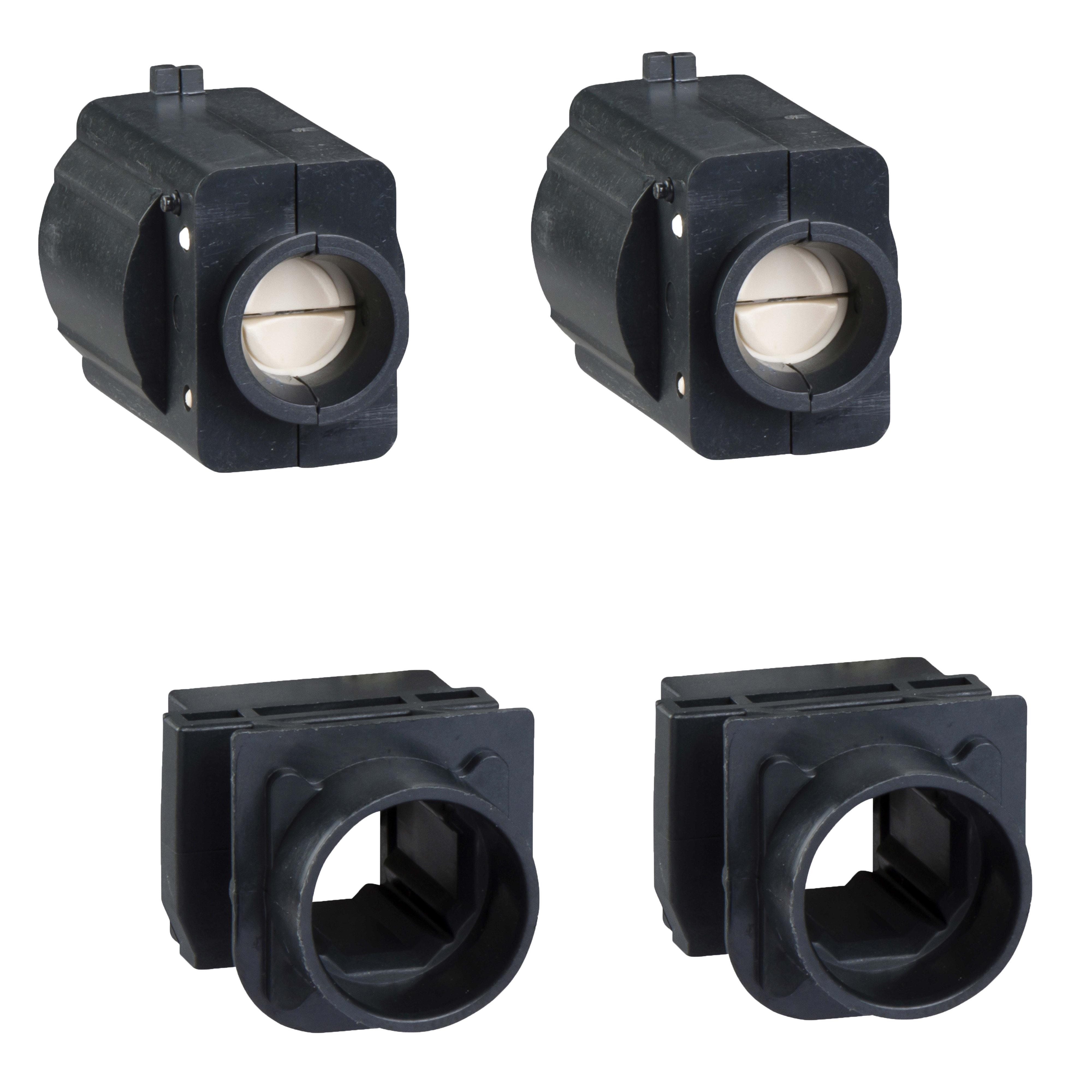 SCHNEIDER ELECTRIC - 2 otturatori IP40 - Per zoccolo - NSX100..250 LV429271