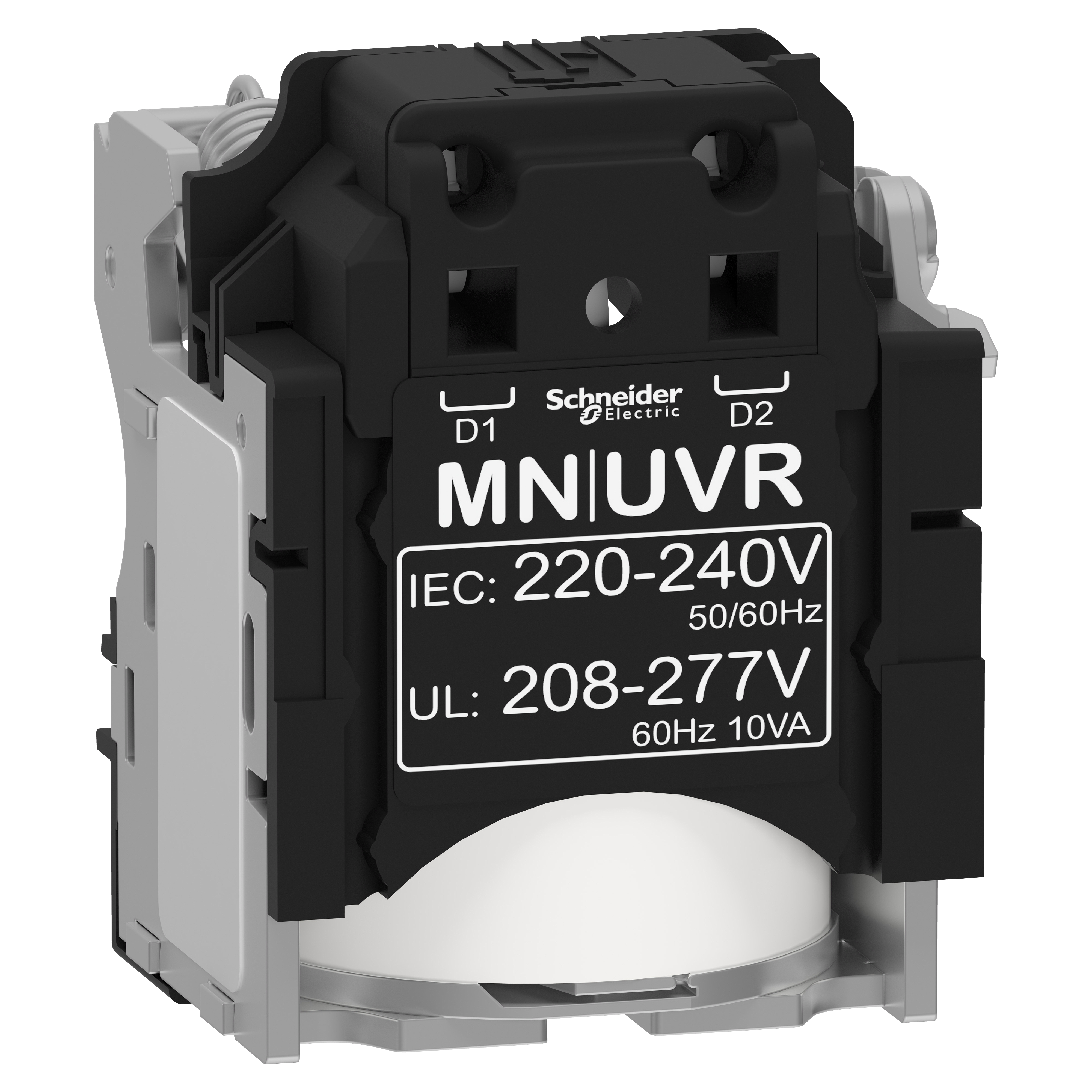 SCHNEIDER ELECTRIC - Sganciatore di minima tensione MN - 208..277V 60 Hz, 220..240V 50/60 Hz LV429407