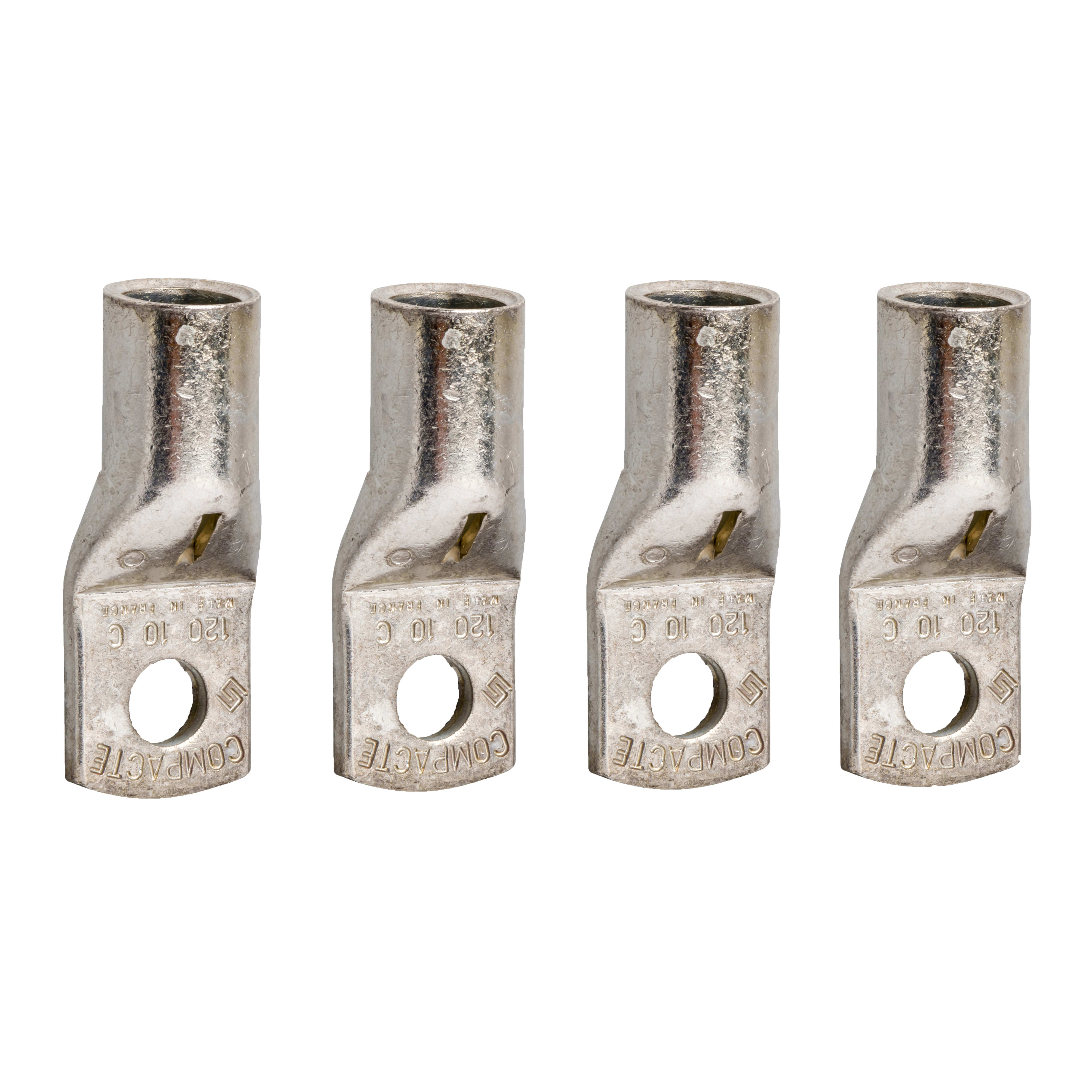 SCHNEIDER ELECTRIC - 4 capicorda con separatori di fase - cavi in rame 240 mm² - INS320--630 LV432501