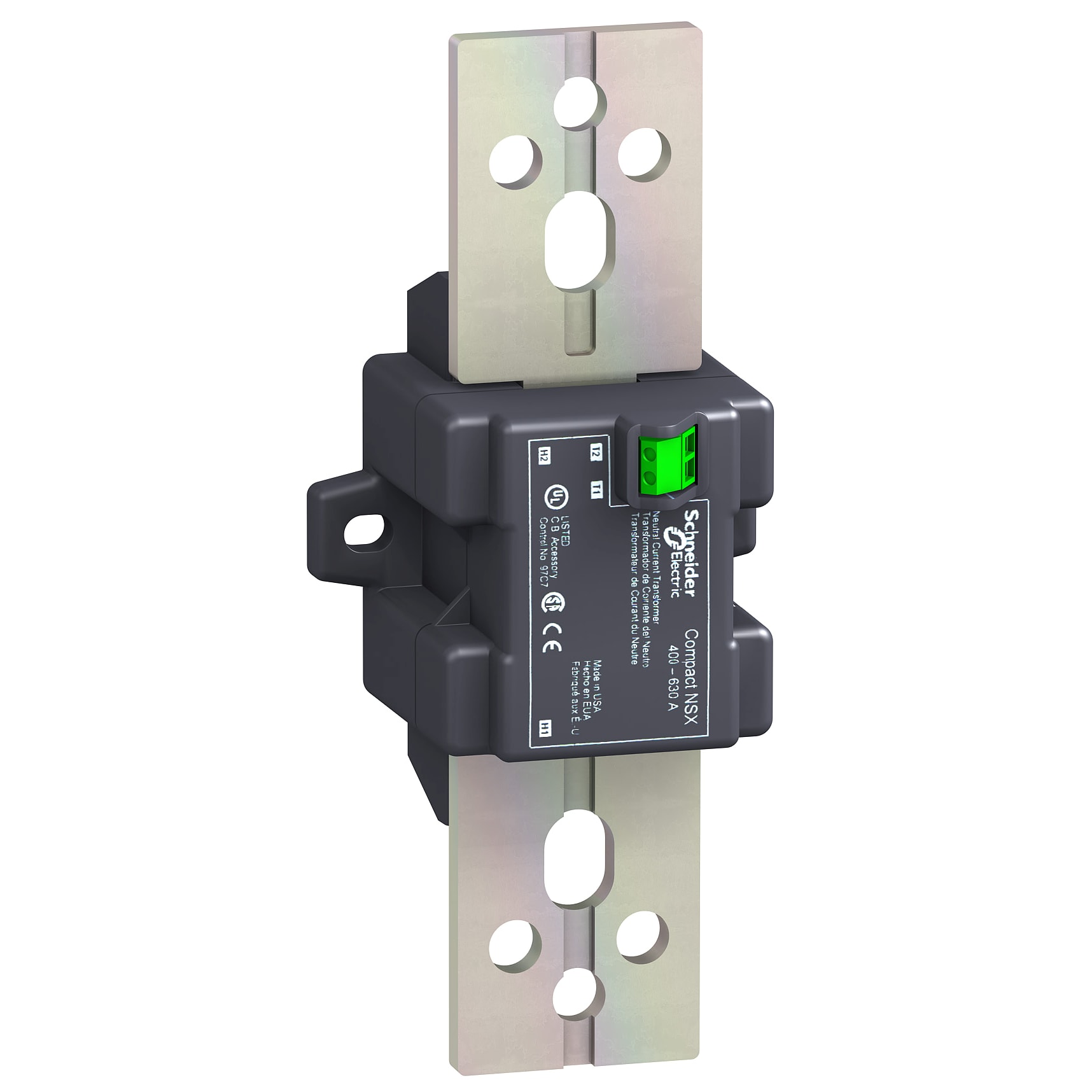 SCHNEIDER ELECTRIC - Accessorio, ComPacT NSX, CT neutro esterno, 3 poli, 400..630 A, Per NSX400..630 LV432575