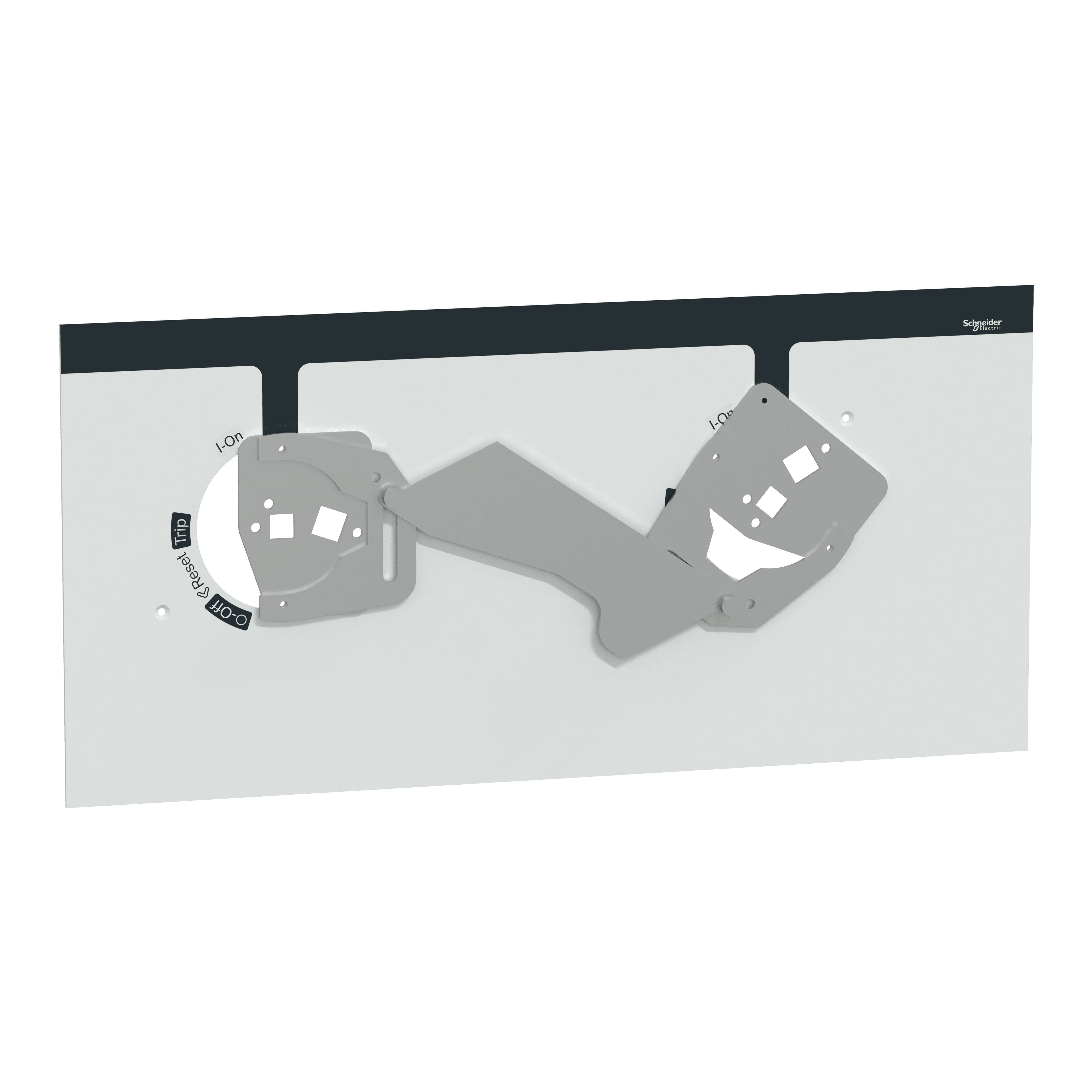 SCHNEIDER ELECTRIC - Sistema di interblocco meccanico, ComPacT NSX400/630 con manovre rotative rinviate