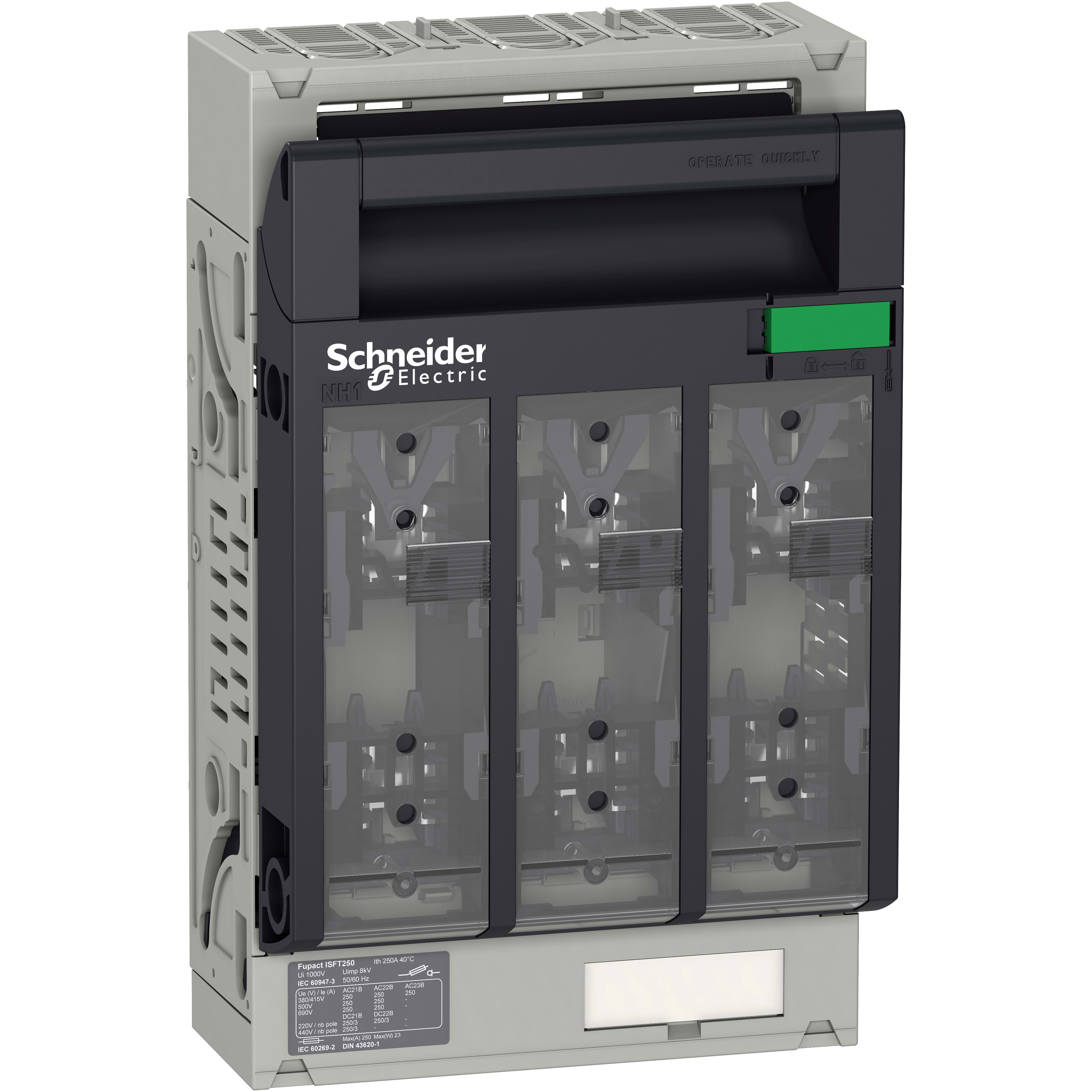 SCHNEIDER ELECTRIC - ISFT250 3P attacco capicorda LV480804