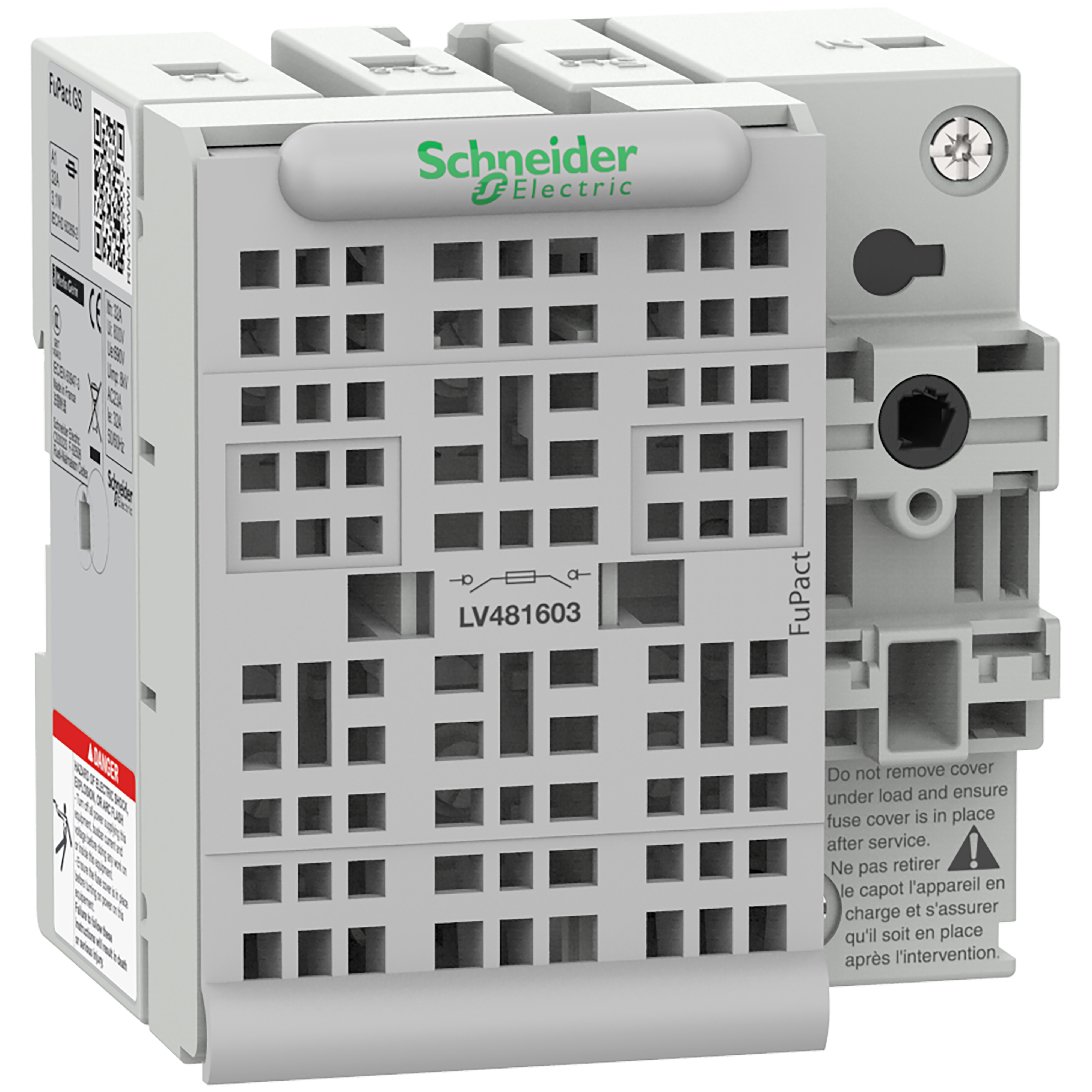 SCHNEIDER ELECTRIC - Interruttore-sezionatore con fusibili, FuPact, FuPactGS BS32, 3 poli