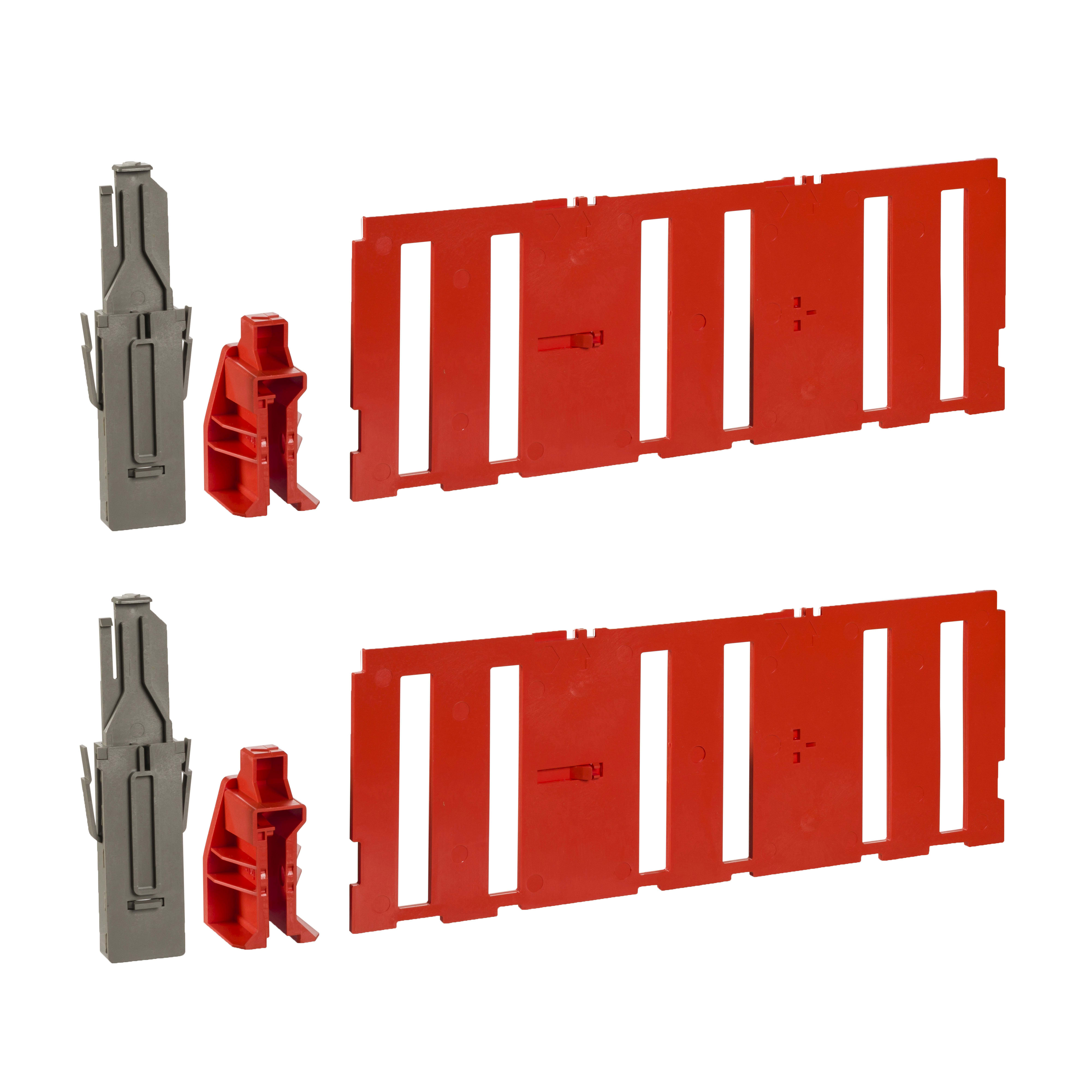 SCHNEIDER ELECTRIC - Otturatori sicurezza + blocco MTZ2 3P SP