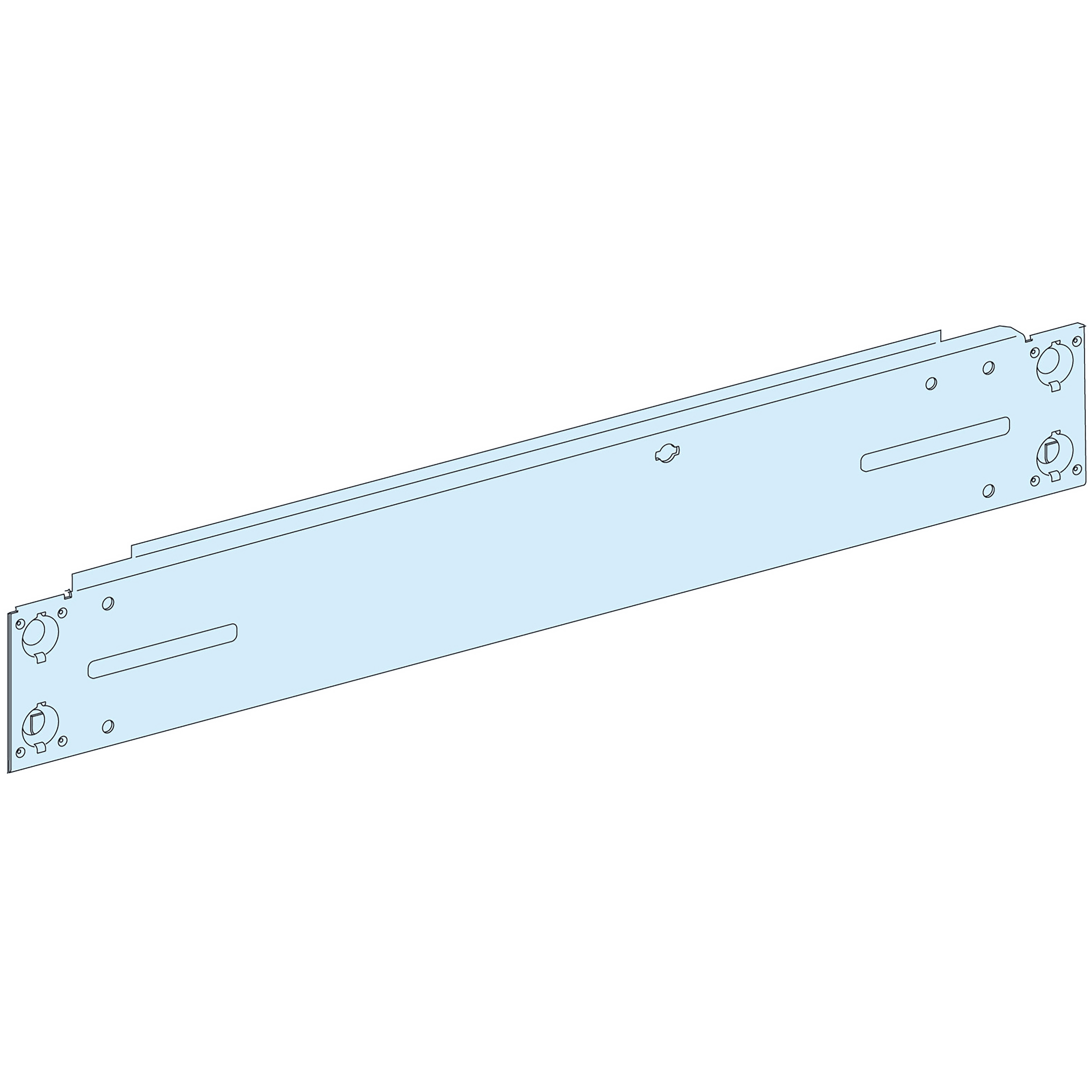 SCHNEIDER ELECTRIC - Struttura, PrismaSeT, Accessori, Cornice supp. piastra L650 per 08566