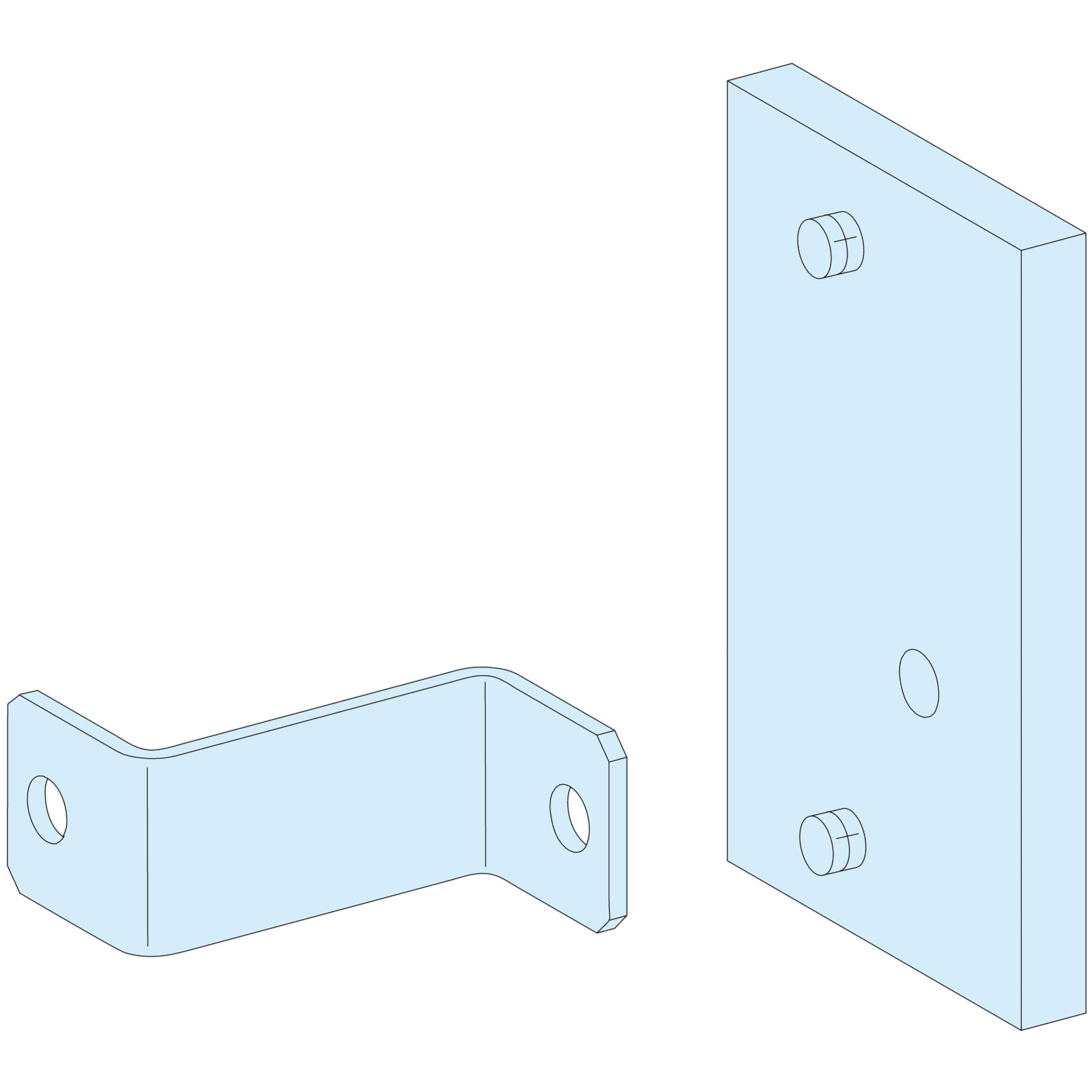 SCHNEIDER ELECTRIC - Kit affiancamento Prisma-Prisma Plus