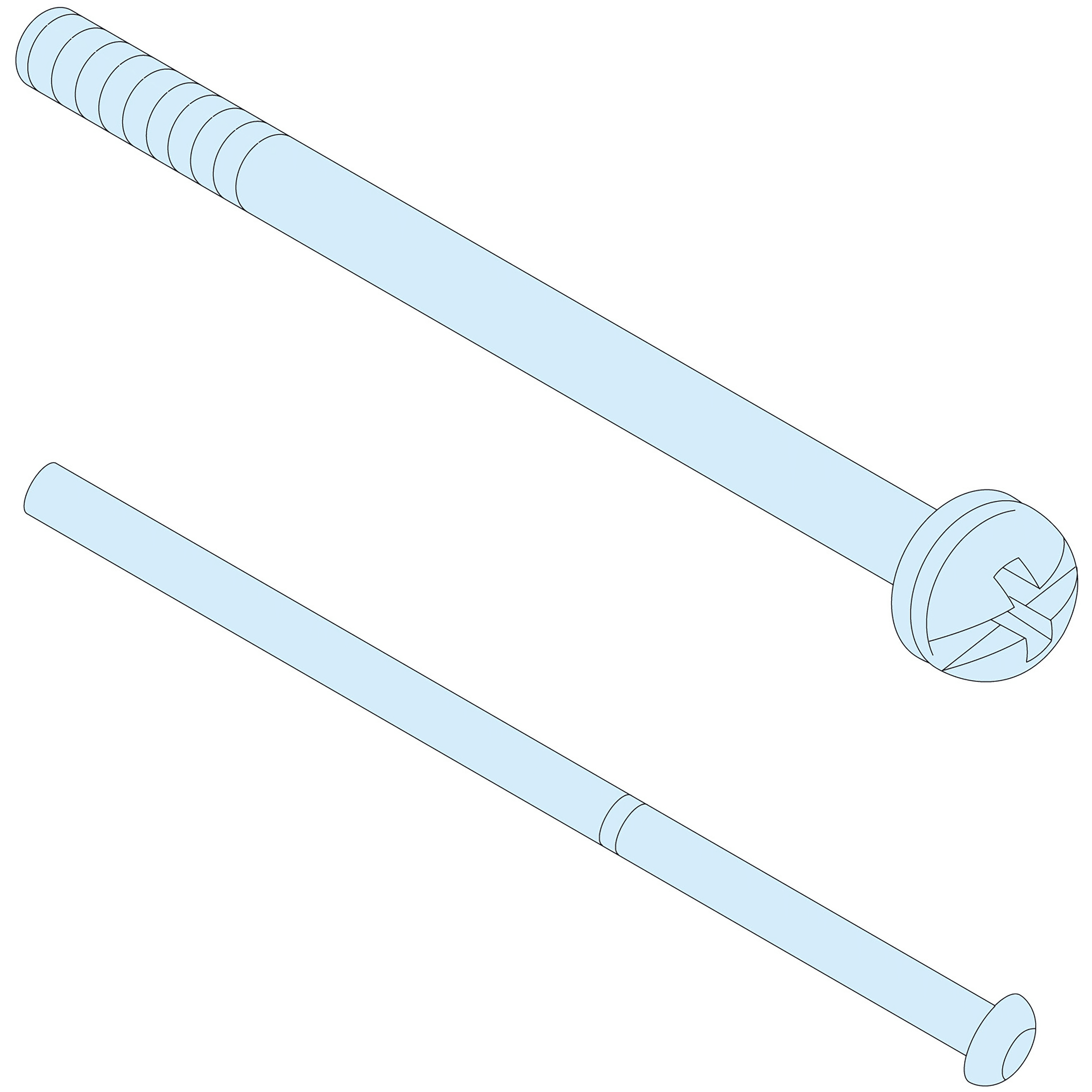 SCHNEIDER ELECTRIC - Viti di ricambio Porta Prisma G IP55