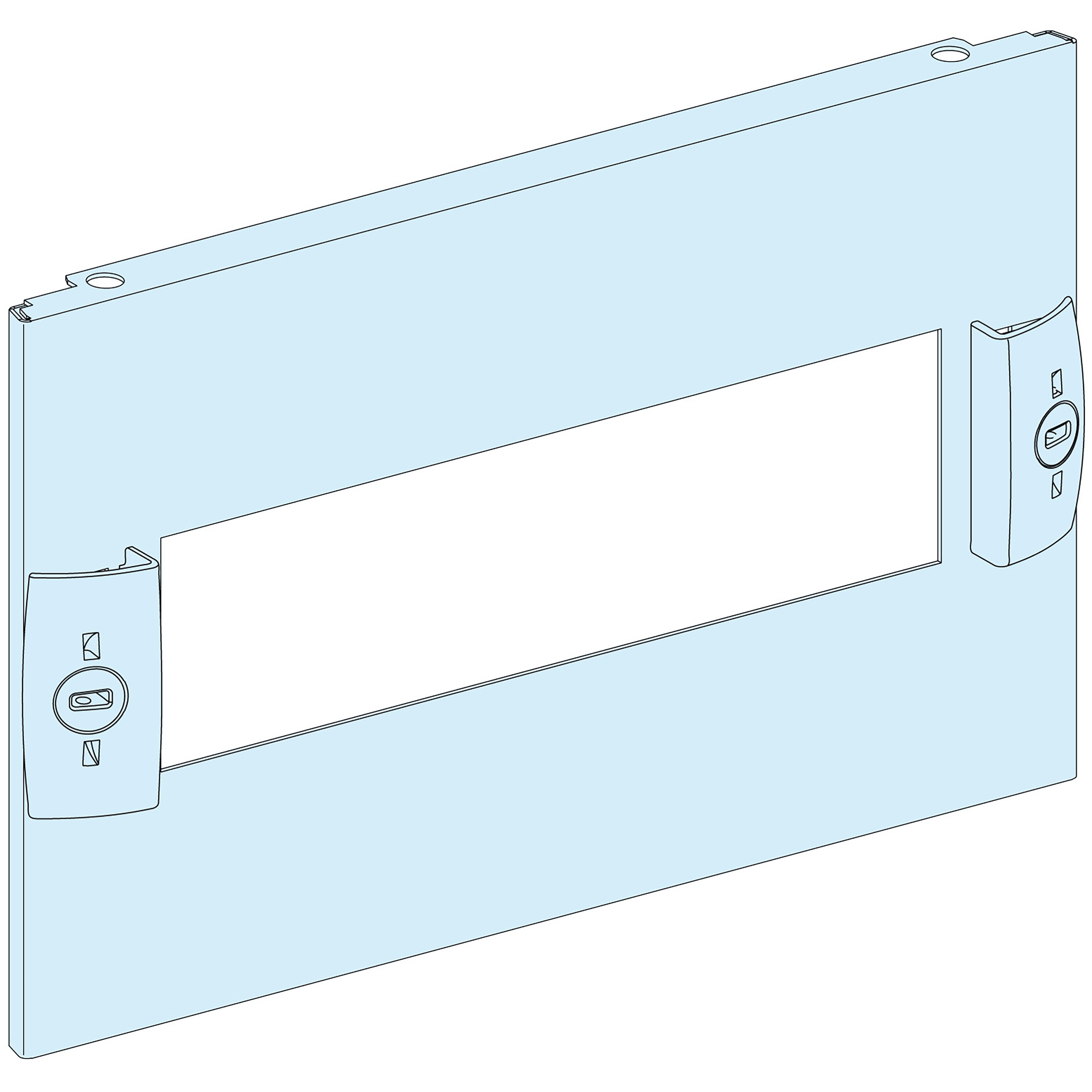 SCHNEIDER ELECTRIC - Piastra frontale modulare 4M L250