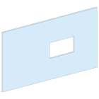 SCHNEIDER ELECTRIC - Piastra frontale INS320-630 V LVS03274