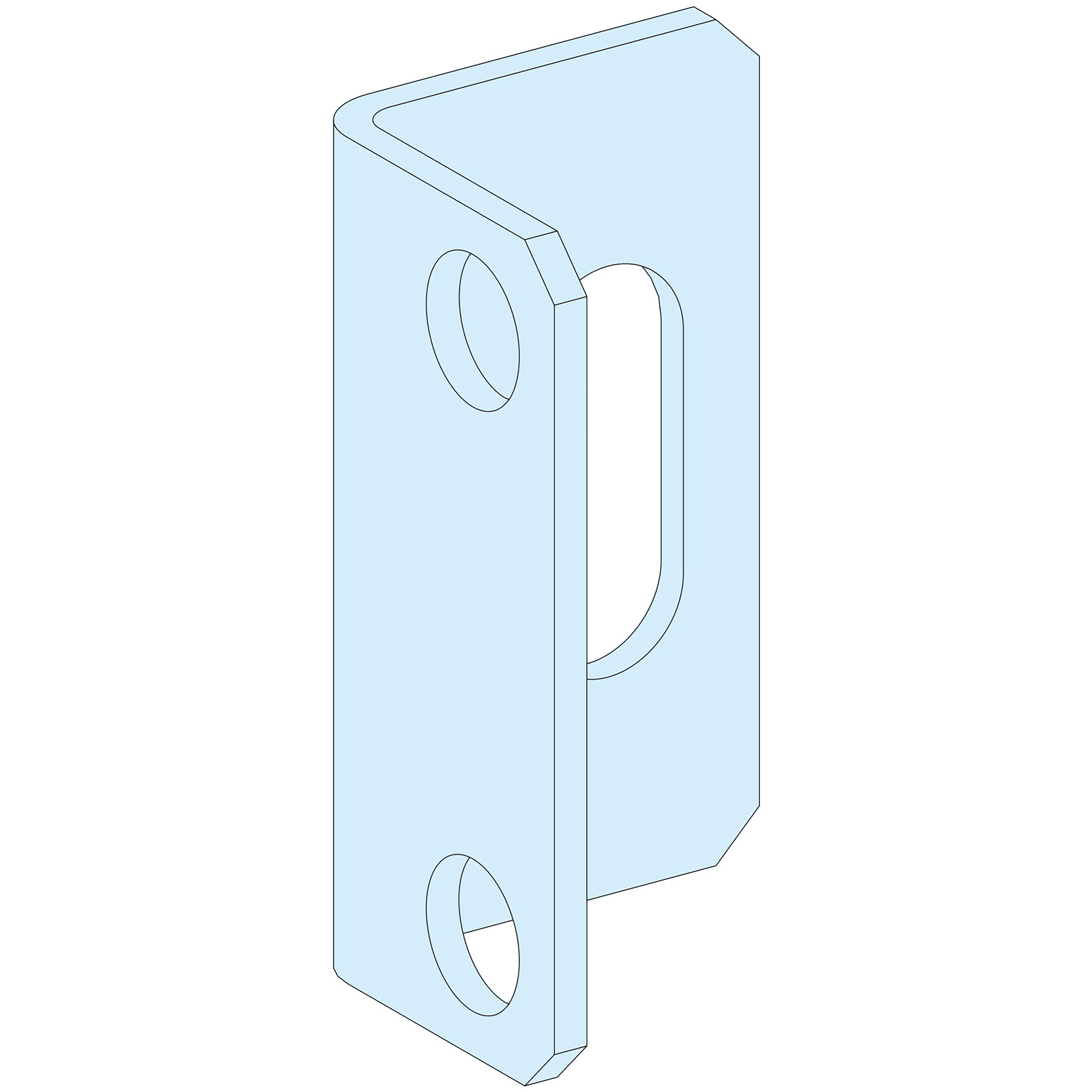 SCHNEIDER ELECTRIC - 6 squadrette a L per fissaggio 04901 LVS03583